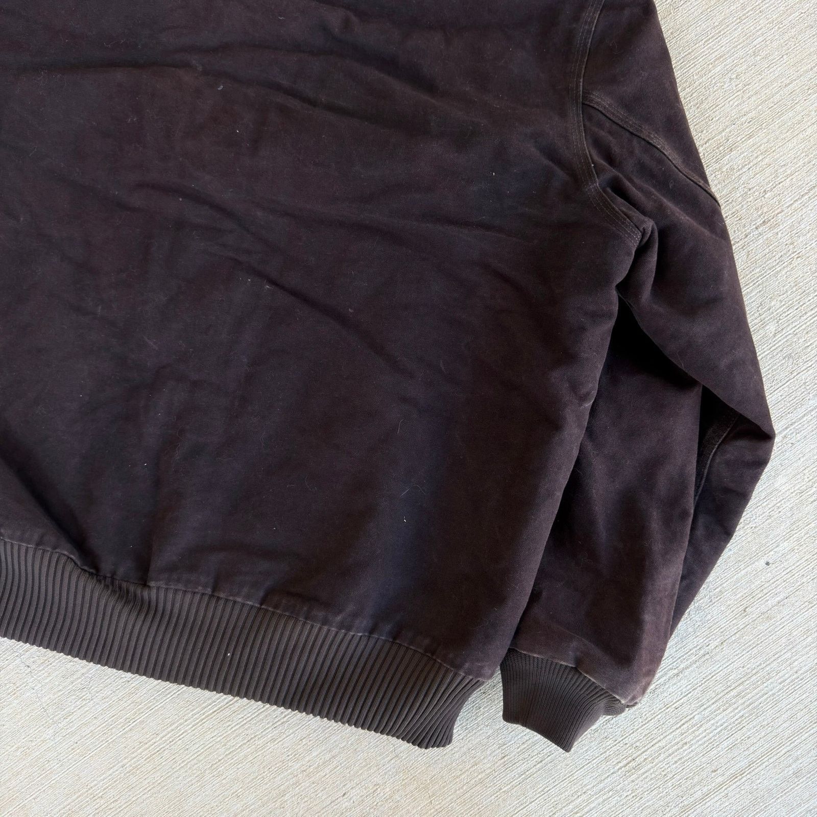Carhartt × Vintage Carhartt J130 DKB brown hooded work wear jacket Size US XL / EU 56 / 4 - 7 Thumbnail