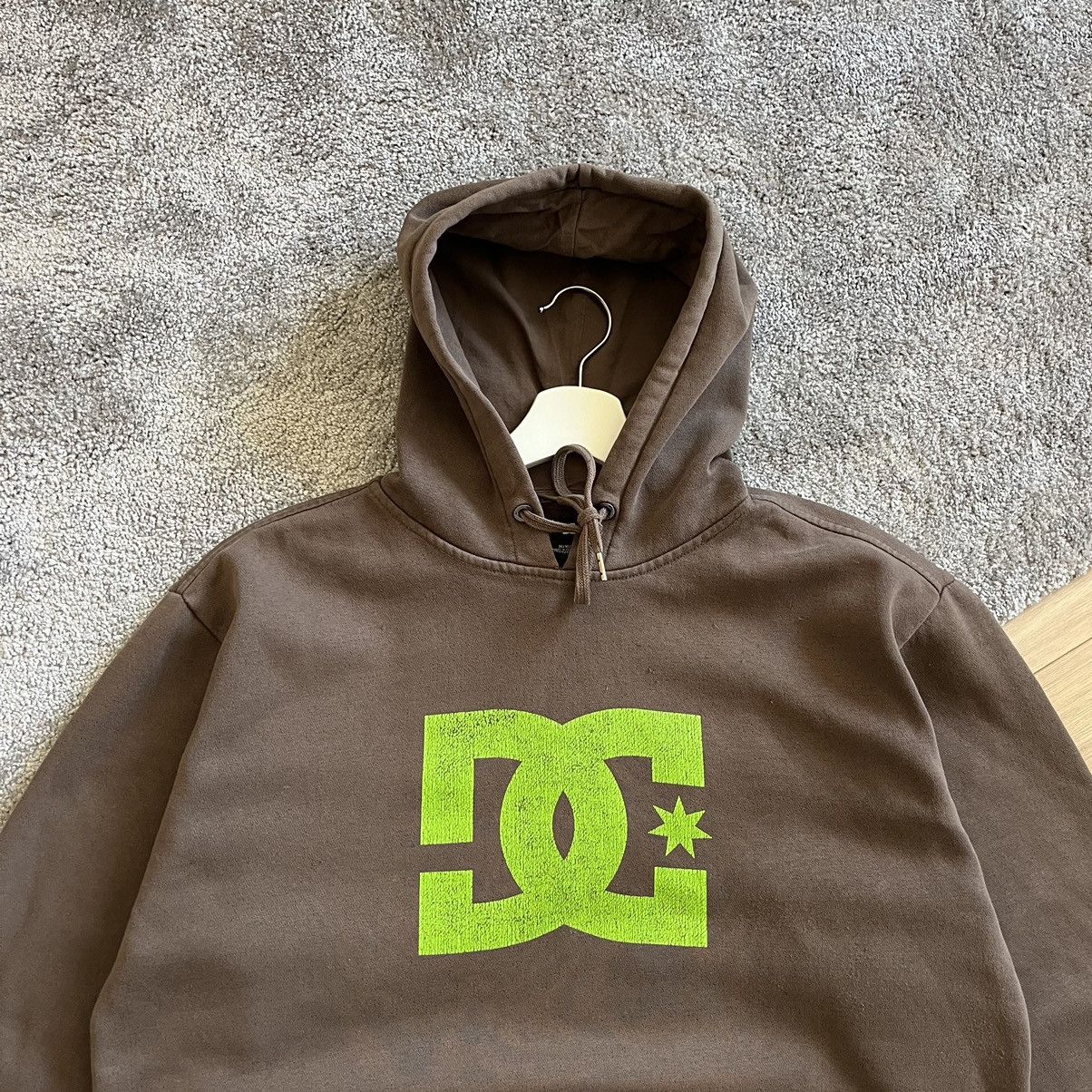 Vintage Vintage DC Brown Hoodie Size US M / EU 48-50 / 2 - 3 Thumbnail