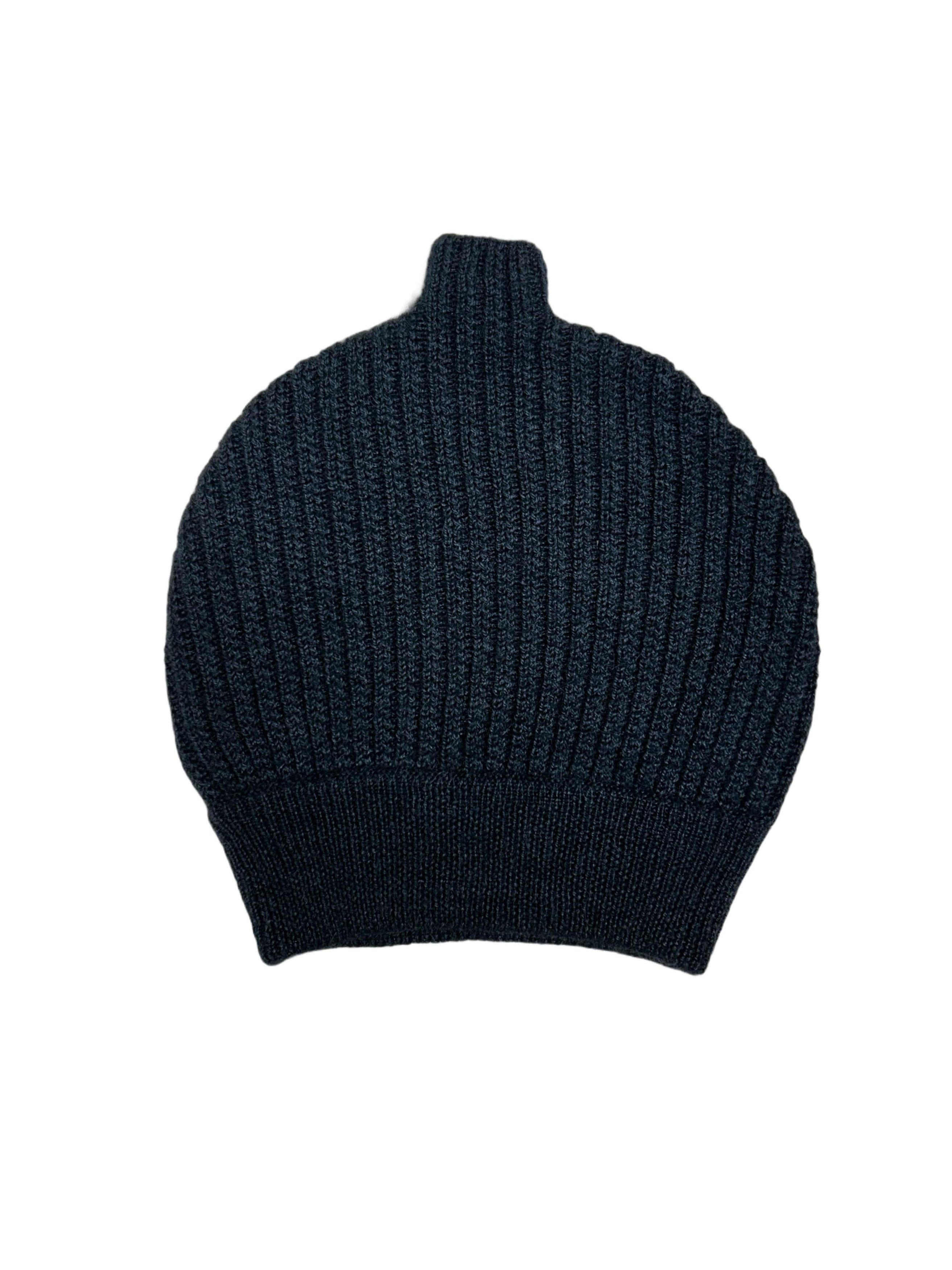 Marc Jacobs Marc Jacobs Bottle Blue Ribbed Wool Beanie Size 32 - 3 Thumbnail