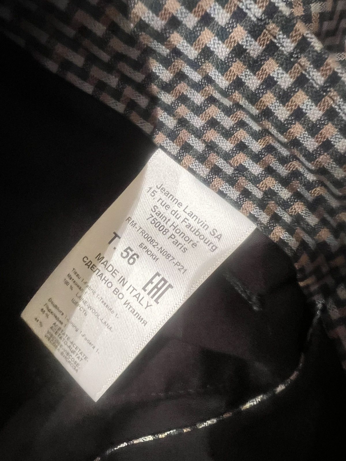 Lanvin LANVIN CASUAL TROUSERS Size US 34 / EU 50 - 5 Thumbnail