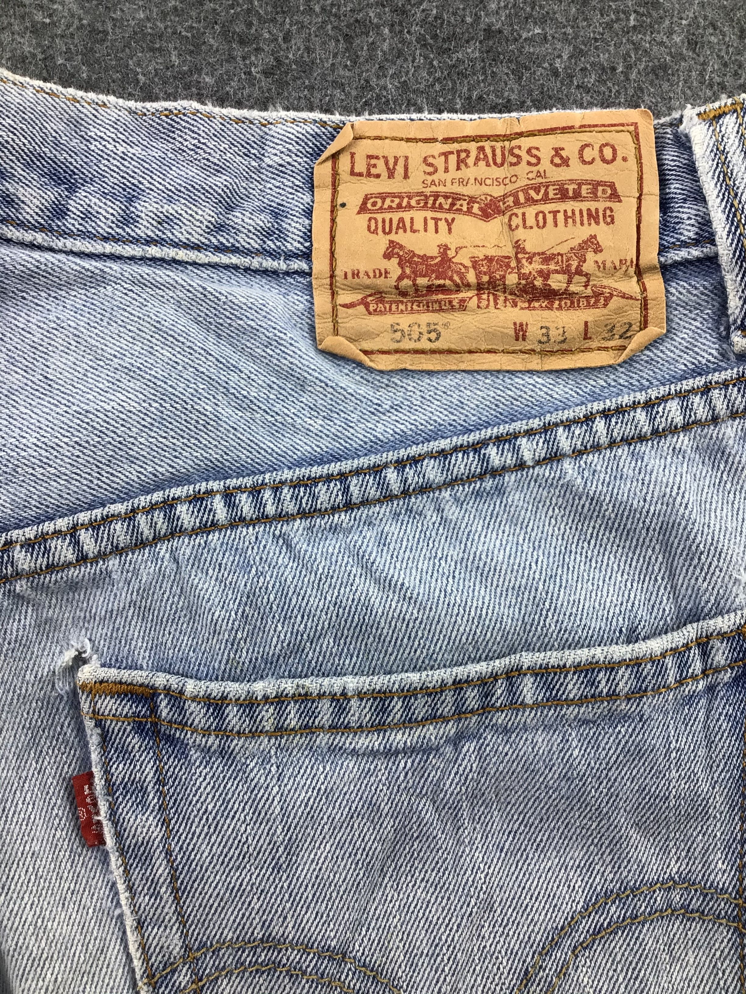 Levi's × Vintage Vintage Levis 505 Jeans-JM522 Size US 34 / EU 50 - 6 Thumbnail