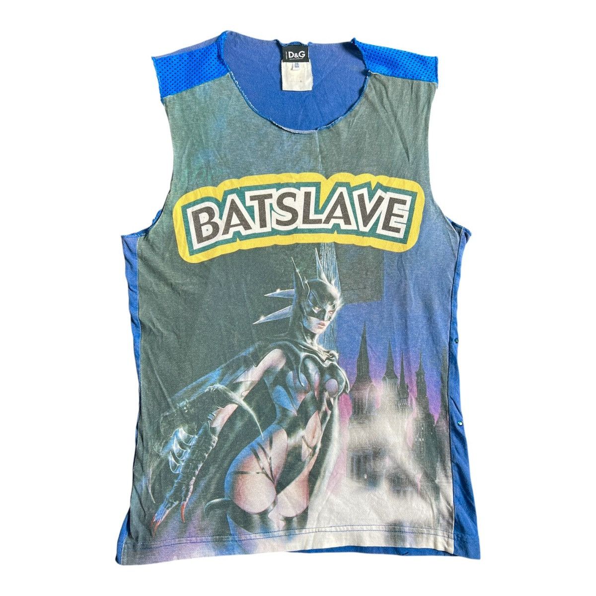 Dolce & Gabbana DOLCE GABBANA BATSLAVE tank top print 2000s y2k Size US M / EU 48-50 / 2 - 1 Thumbnail