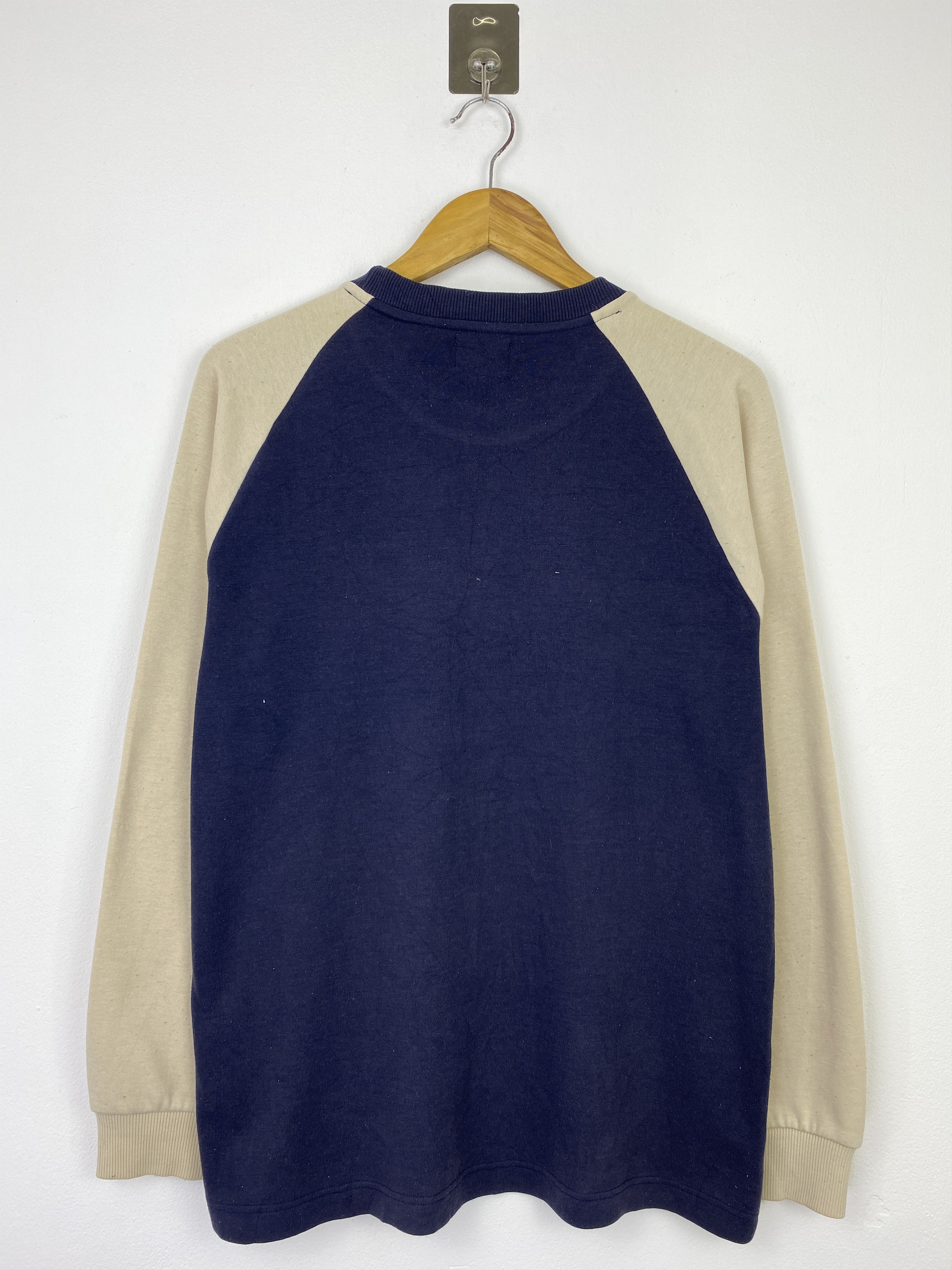 Champion Champion Raglan Two-Tone Navy Cream Sweatshirt M BP0033 Size US M / EU 48-50 / 2 - 3 Thumbnail