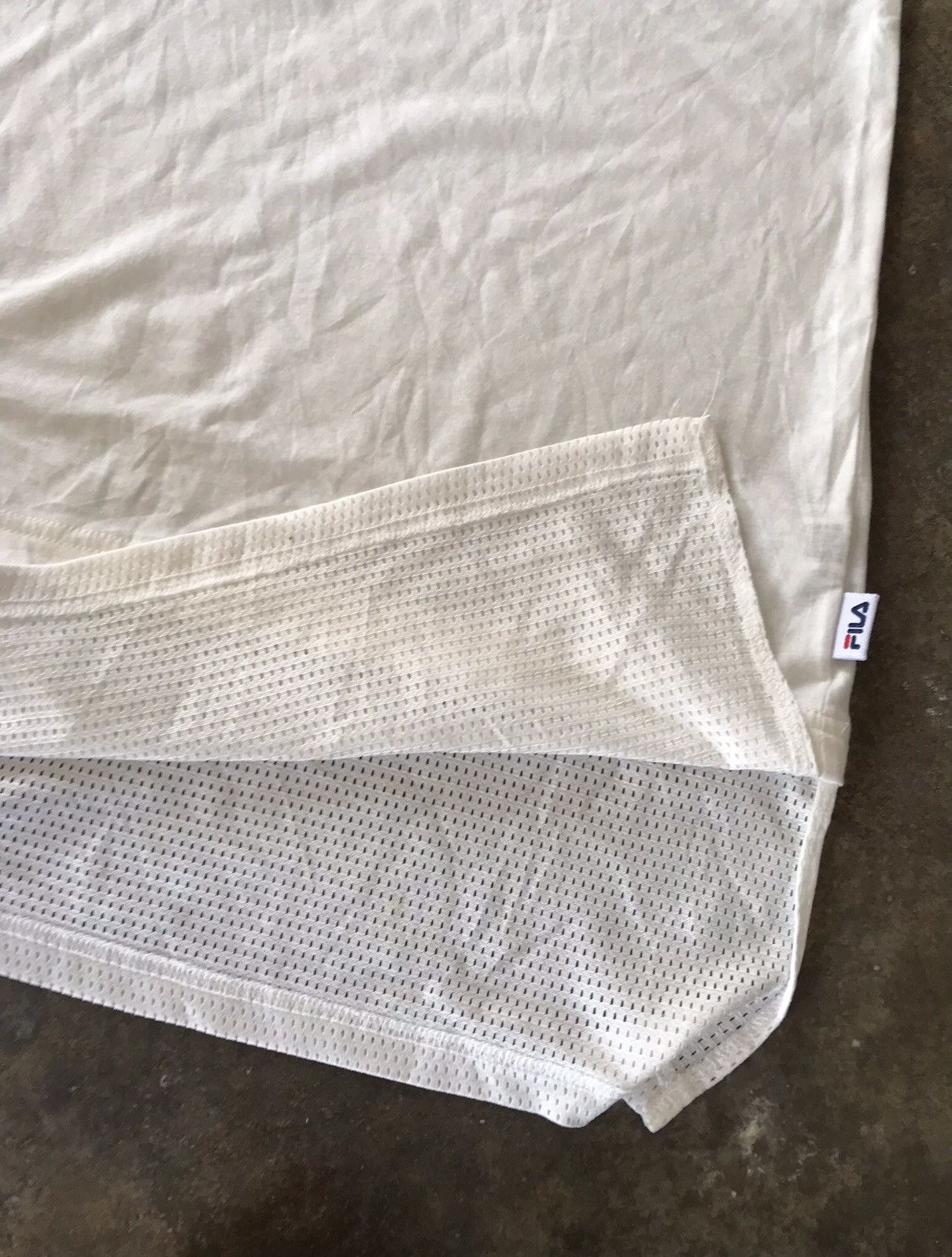 Fila × Vintage FILA Off White V neck shirt Size US M / EU 48-50 / 2 - 11 Thumbnail