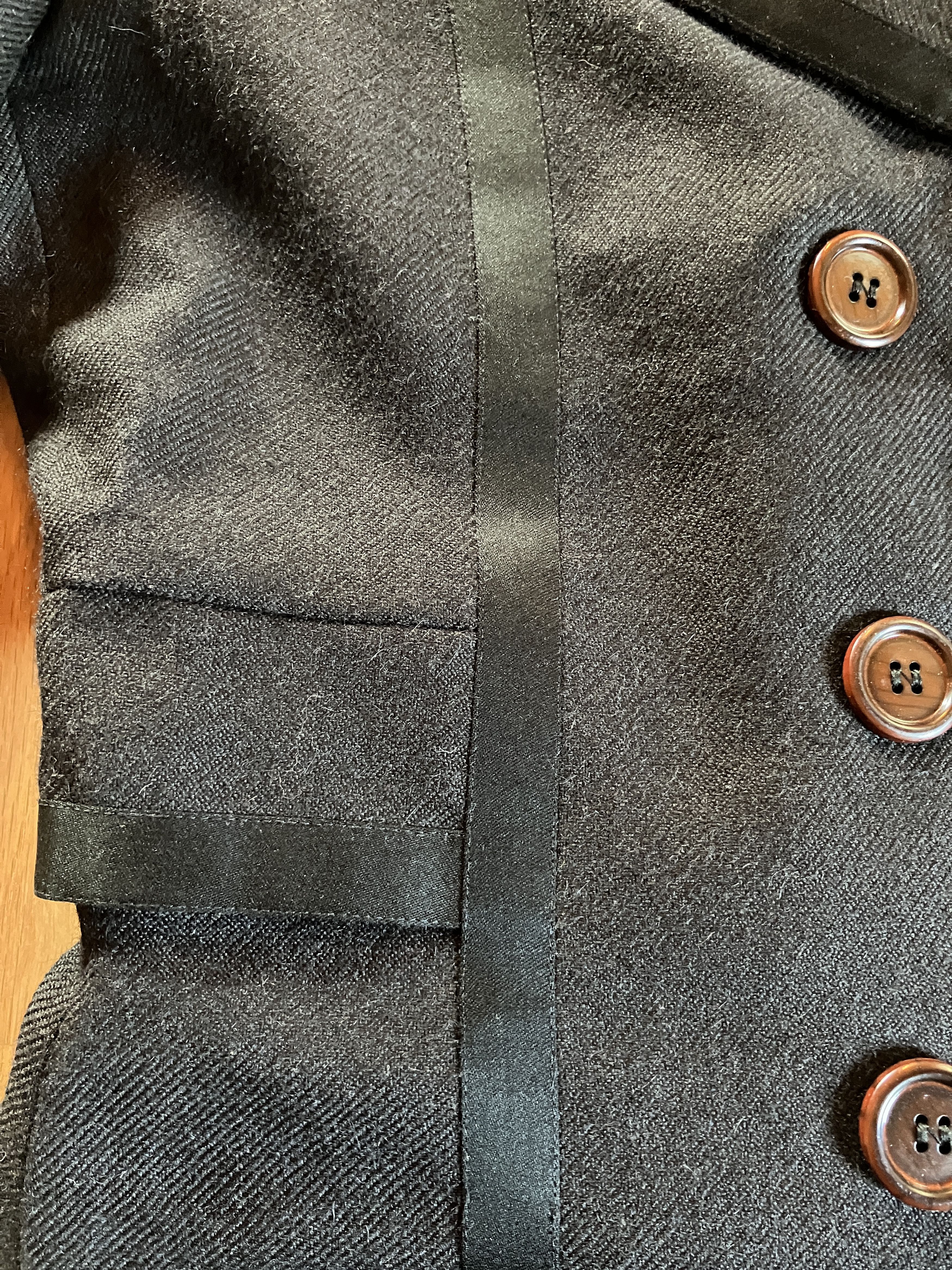 Wim Neels Wim Neels Antwerp Belgian Designer Cropped Jacket Tailleur Size M / US 6-8 / IT 42-44 - 7 Thumbnail
