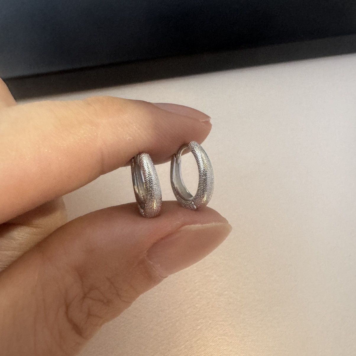 Other Small Hoop Earrings for Men Women Streetwear Unisex Style Size ONE SIZE - 4 Thumbnail