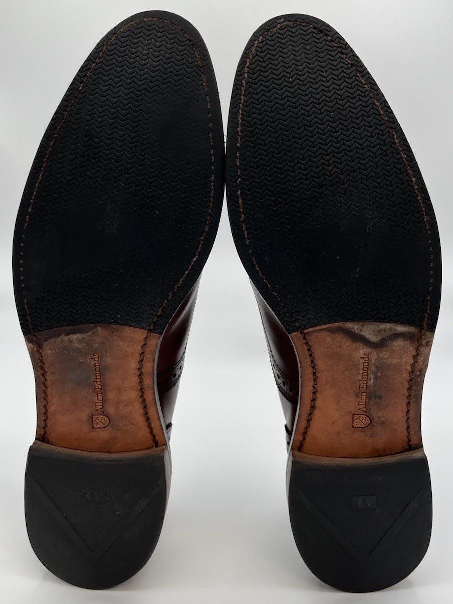 Allen Edmonds Allen Edmonds "STRAND" Cap-Toe Brown Leather Oxford Mens 13C Size US 13 / EU 46 - 10 Thumbnail