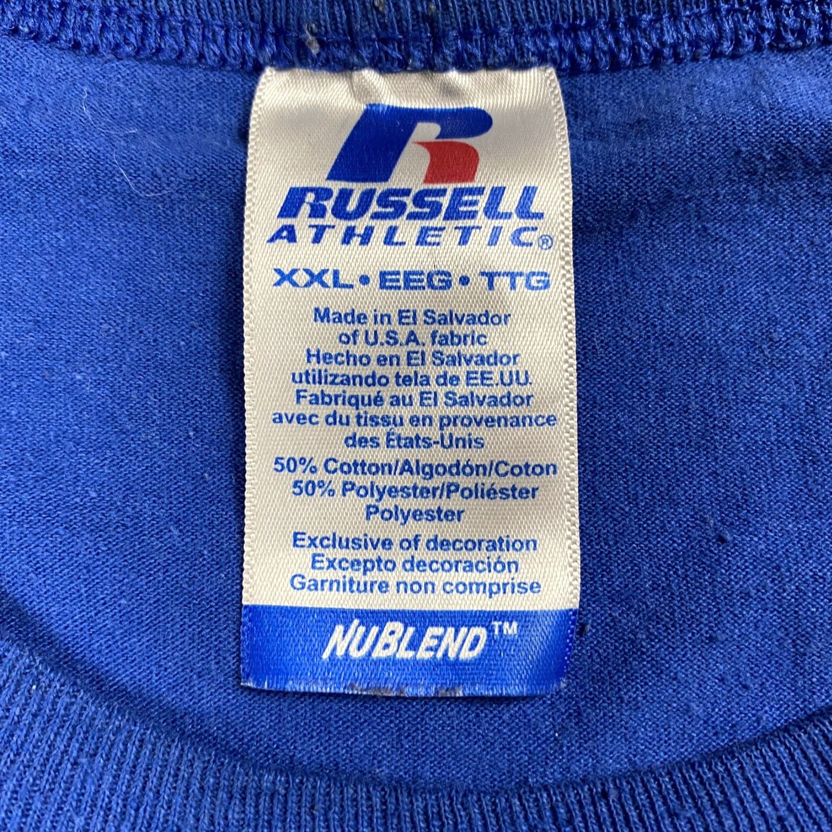 Russell Athletic VINTAGE 2014 WILLIAMSPORT LITTLE LEAGUE WORLD SERIES BASEBALL SHIRT Russell Athletic 2XL Men Blue Short Sleeve Crew Neck Size US XXL / EU 58 / 5 - 3 Thumbnail