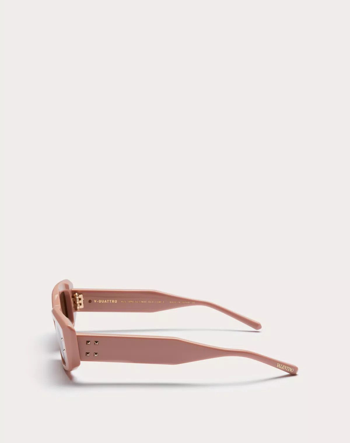 Valentino oc11z0725 Size: 52/ Rectangular Acetate in Beige/Gold Size ONE SIZE - 3 Thumbnail