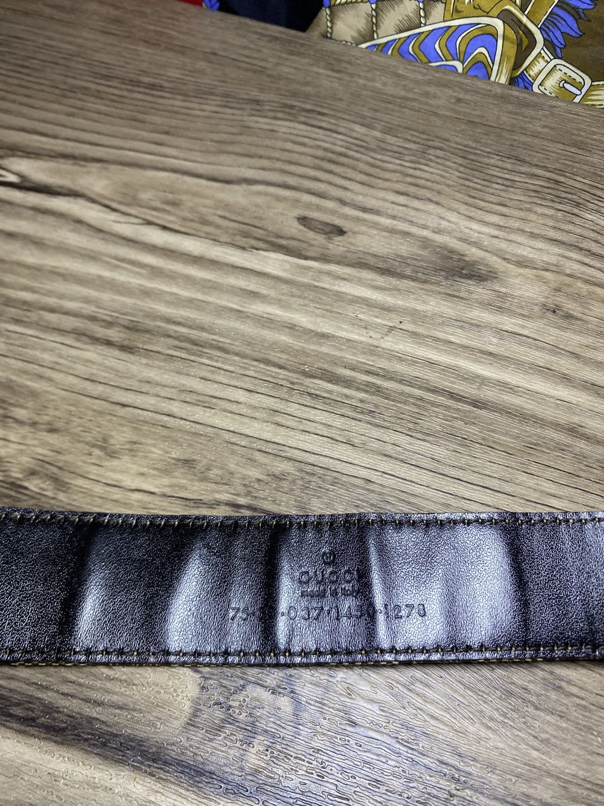 Gucci Gucci Tan Web GG Guccissima Belt Size ONE SIZE - 11 Thumbnail