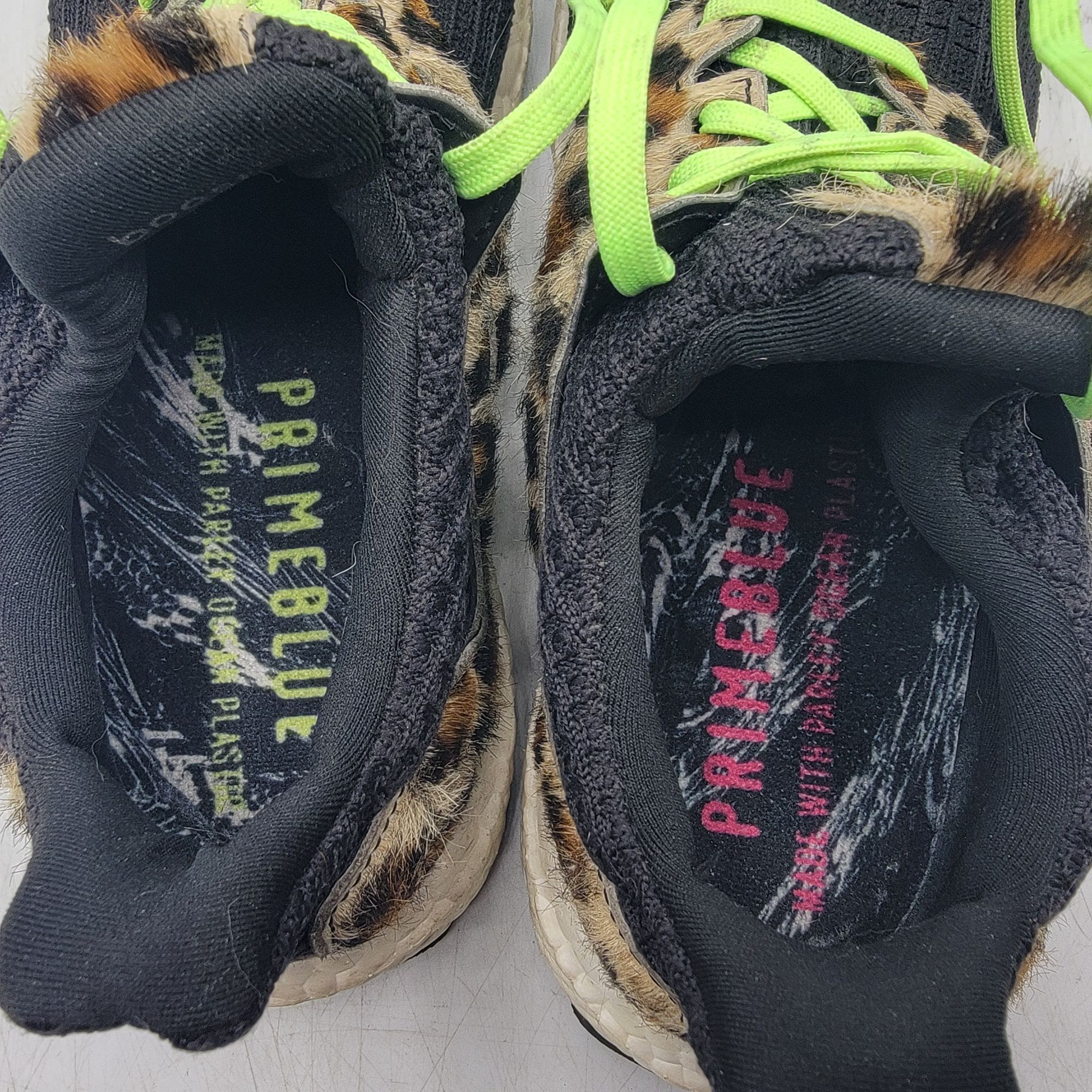 Adidas Adidas UltraBoost DNA Mens 5.5 Animal Pack Leopard Print Bla Size US 5.5 / EU 38 - 6 Thumbnail