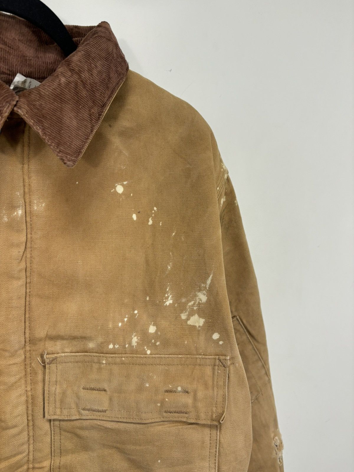 Carhartt Vintage 90s Carhartt Made In USA Work Boxy Cropped Jacket Size US L / EU 52-54 / 3 - 6 Thumbnail