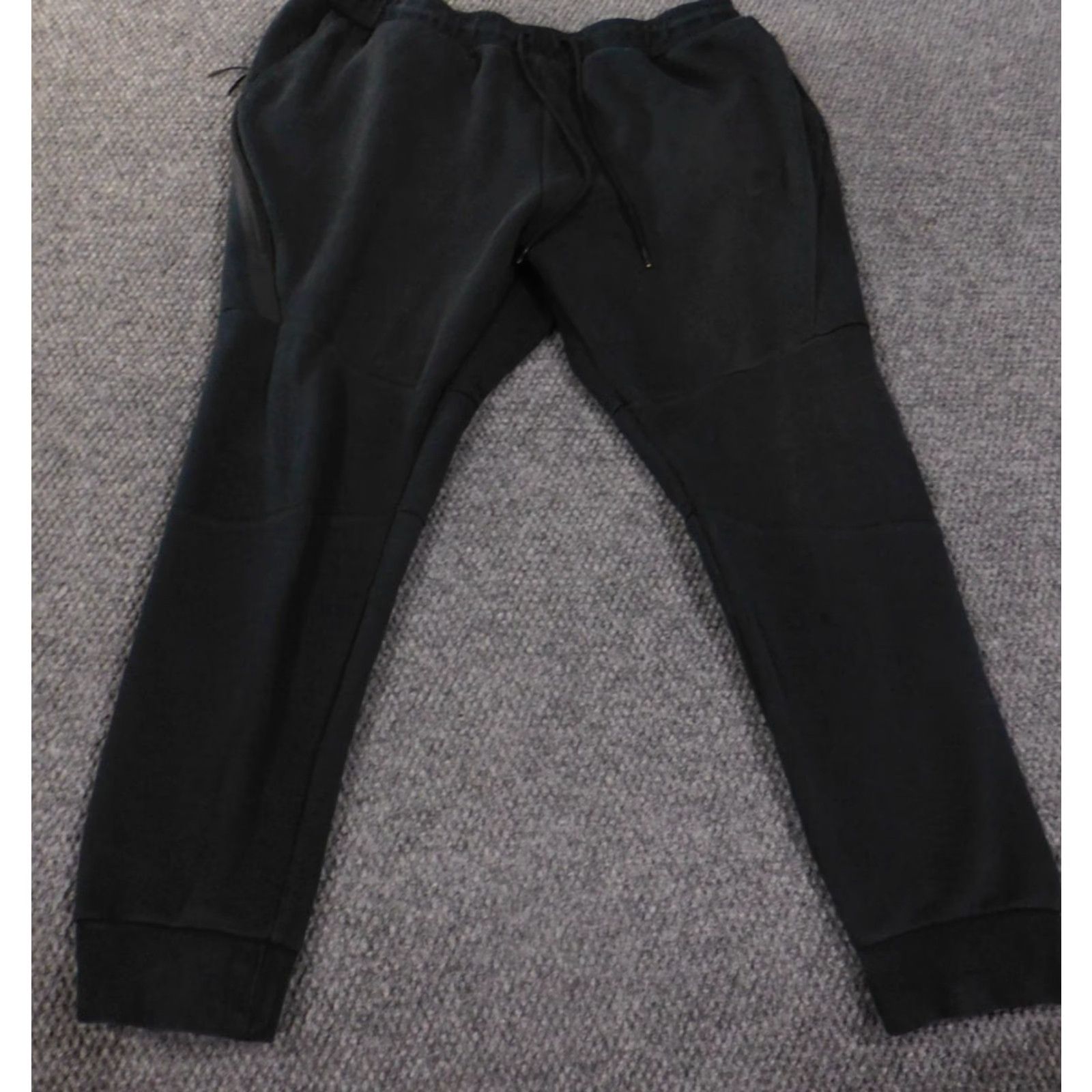 Nike Nike Sweatpants XL Mens Black Joggers Tech Retro Stretch Performance Activewear Size US 36 / EU 52 - 2 Thumbnail