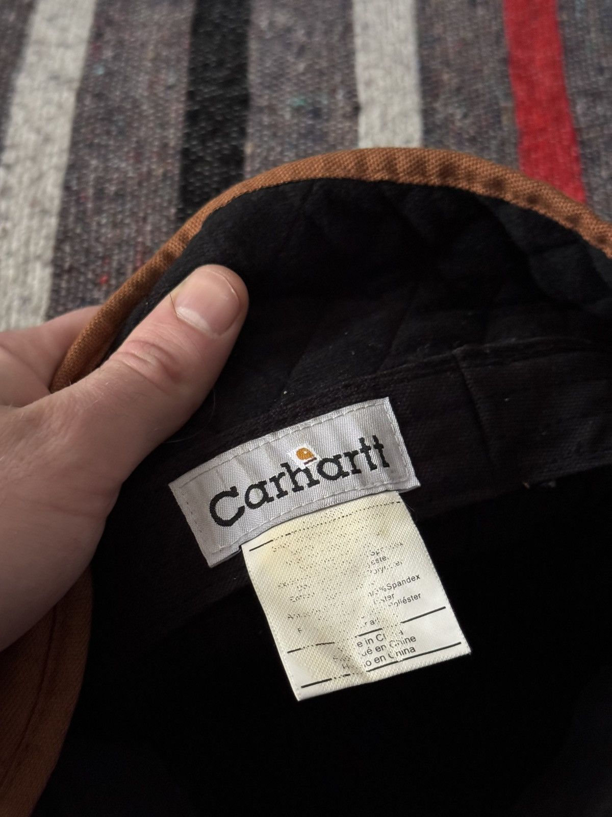 Carhartt Vintage 09’s Carhartt 2006 y2k Brown Winter Workwear Hat Size ONE SIZE - 10 Thumbnail