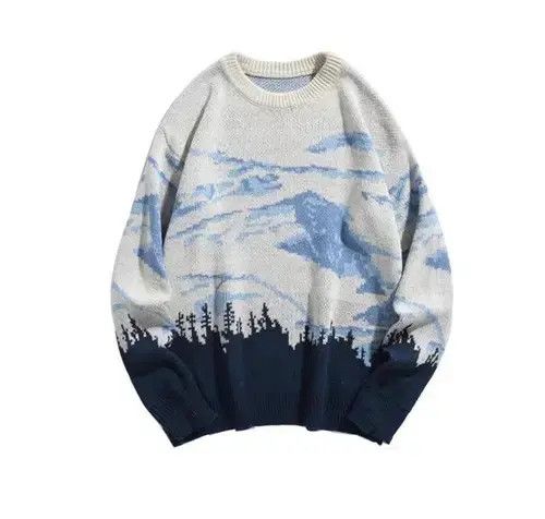 Aran Isles Knitwear Snow Mountain Round Neck Casual Knit Sweater Size US M / EU 48-50 / 2 - 1 Thumbnail