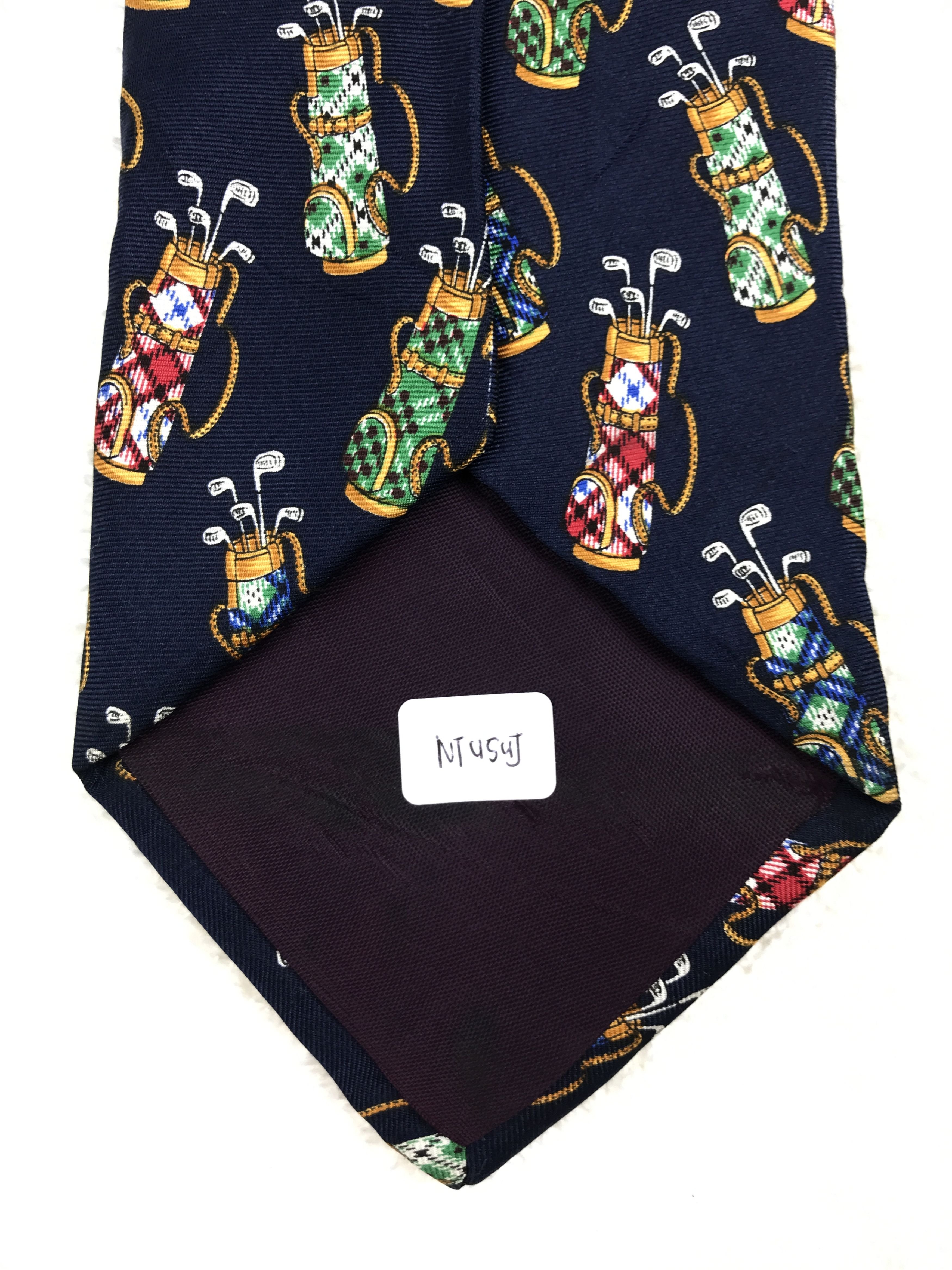 Van Heusen × Vintage Vintage By Van Heusen Silk Necktie Size ONE SIZE - 8 Thumbnail