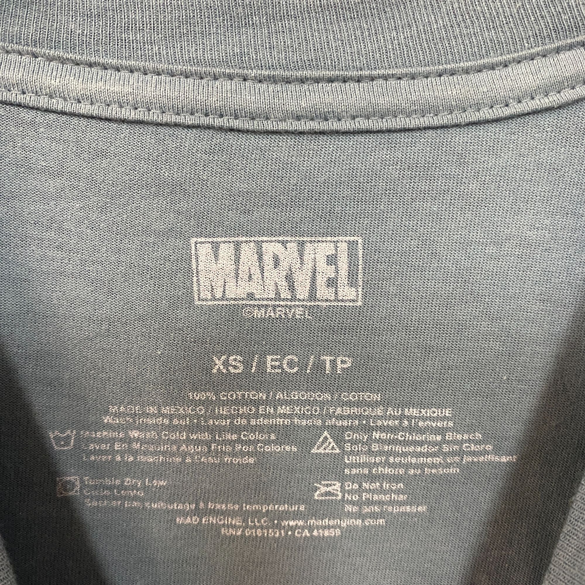 Marvel Comics Marvel Spider-Man Dreaming Blue T-Shirt Extra Small Size US XS / EU 42 / 0 - 4 Thumbnail