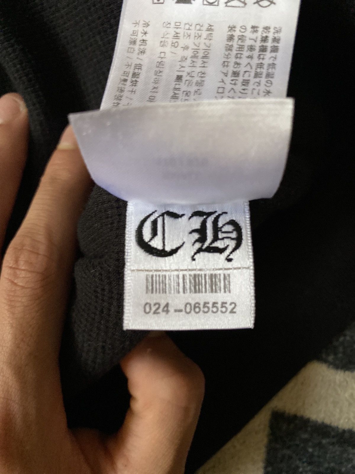 Chrome Hearts Chrome Heart horseshoes thermal hoodie Size US S / EU 44-46 / 1 - 5 Thumbnail