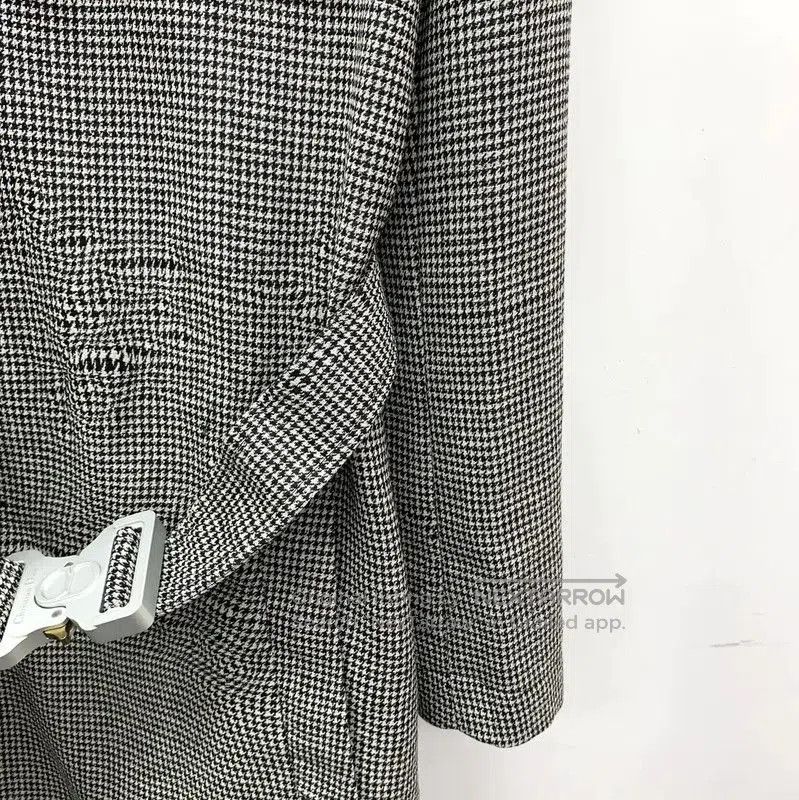 Dior Dior Women's Gray Wool Coat . Size L / US 10 / IT 46 - 4 Thumbnail