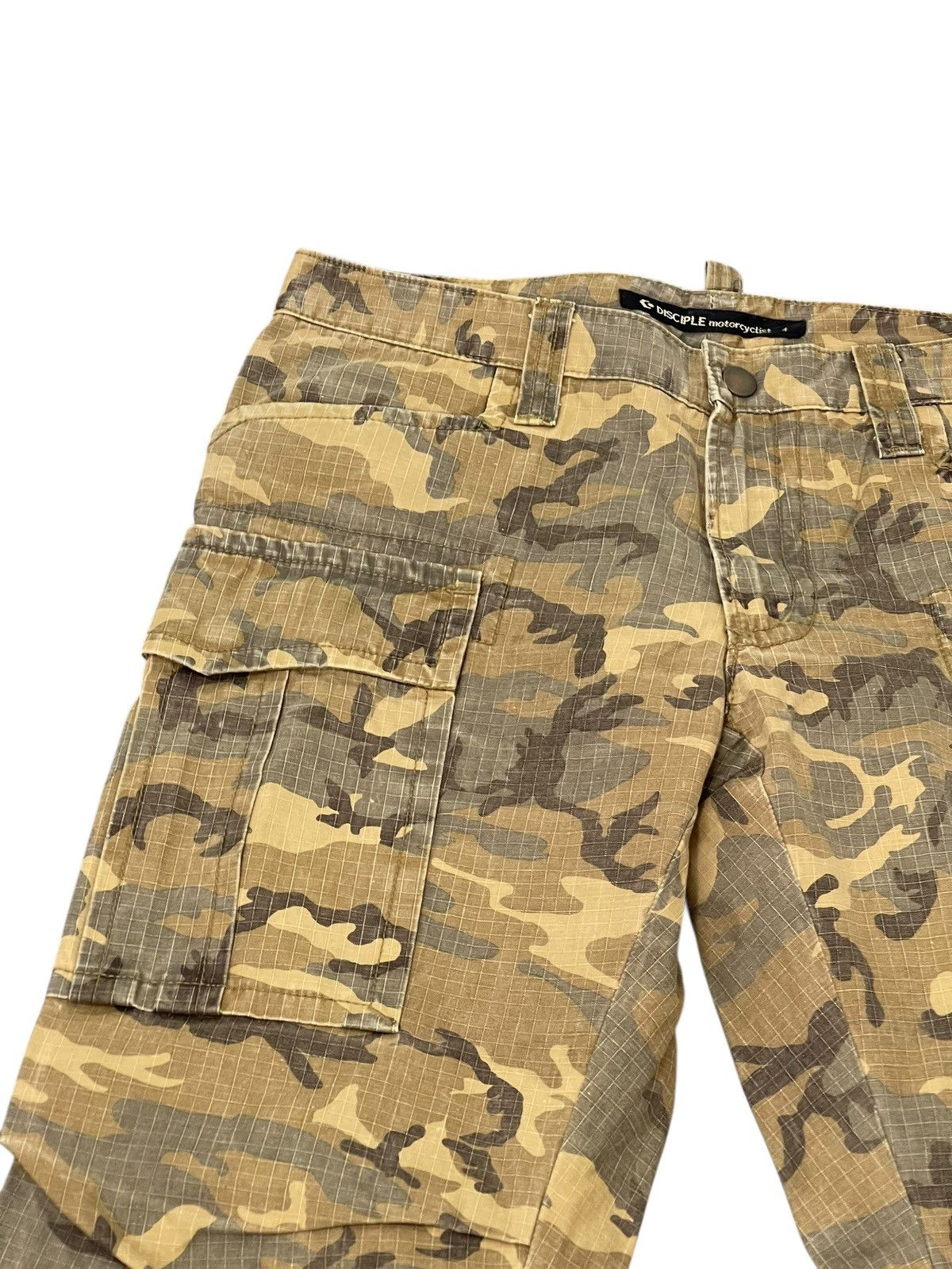 Japanese Brand Biker Pant Disciple Motorcyclist Japan Camo Poplin Pant 4🟦0 Size US 30 / EU 46 - 14 Thumbnail