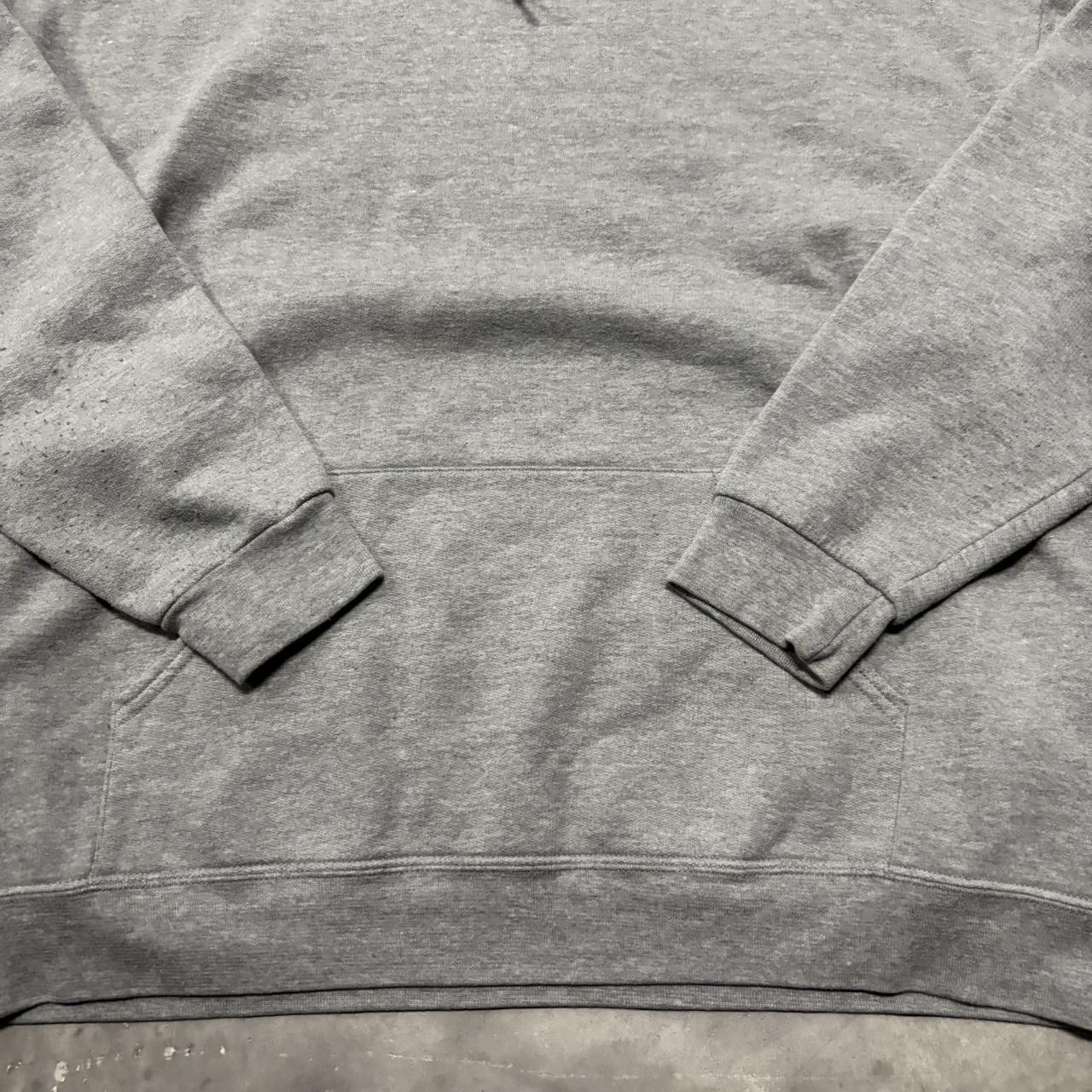 Japanese Brand × Vintage Crazy Vintage Y2K/2000s Grey Blank Russell Style Streetwear Essential Hoodie! Size US L / EU 52-54 / 3 - 5 Thumbnail