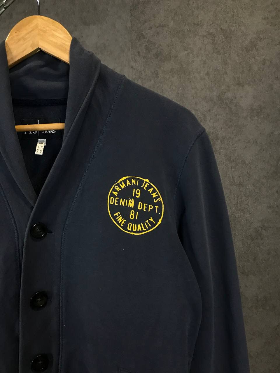 Armani Armani Jeans luxury designer cardigan Size US S / EU 44-46 / 1 - 2 Thumbnail