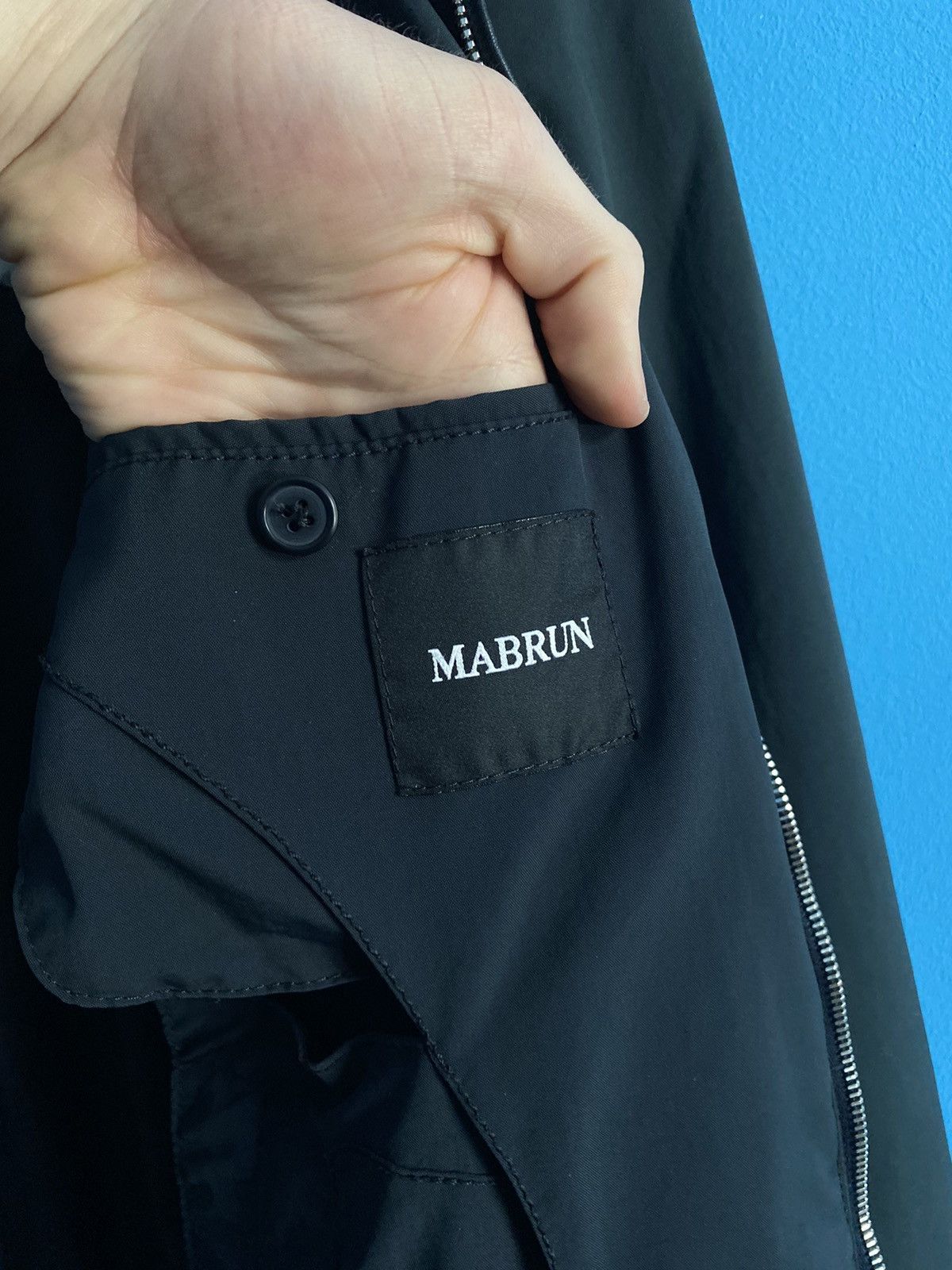 Other MABRUN Luxury Bomber Jacket (MA-1 style) Size US L / EU 52-54 / 3 - 3 Thumbnail