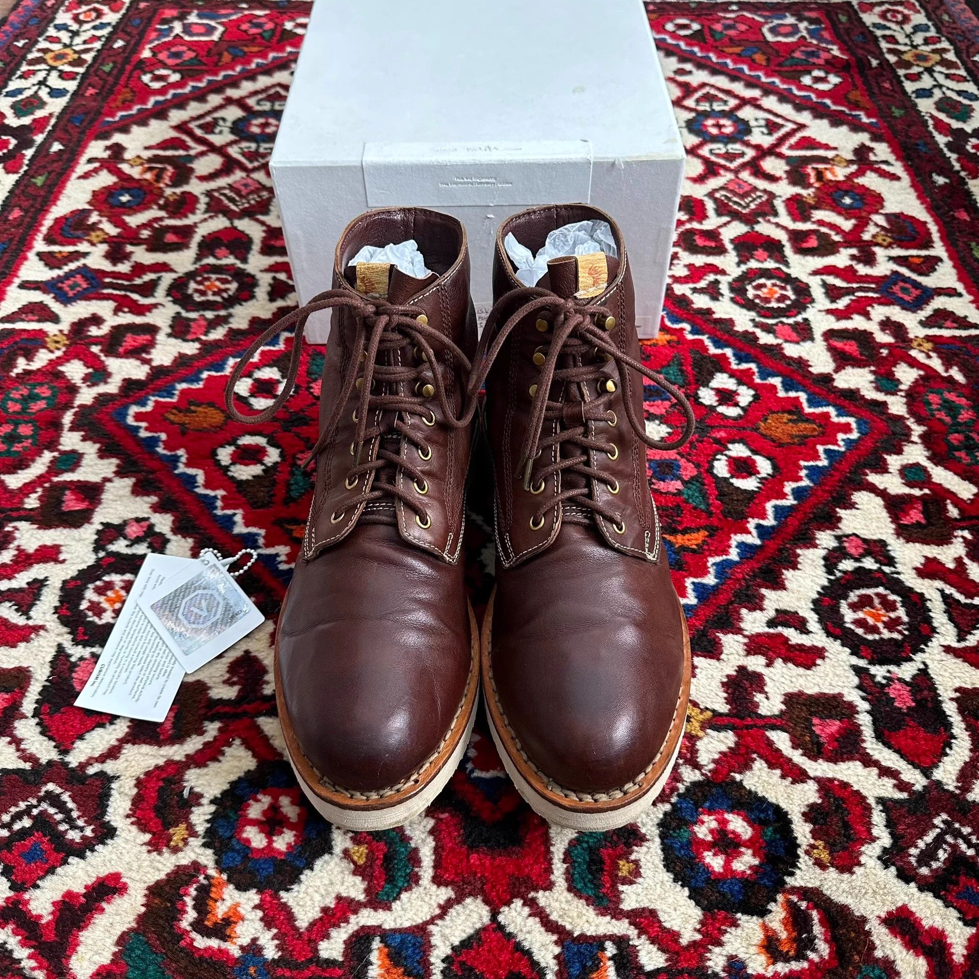 Visvim visvim 15aw virgil brown kangaroo leather boots m9 Size US 9 / EU 42 - 1 Thumbnail