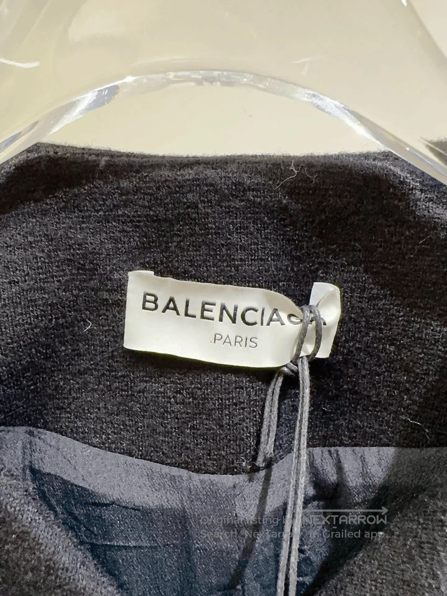 Balenciaga Balenciaga Black Wool Coat. Size XS / US 0-2 / IT 36-38 - 2 Thumbnail