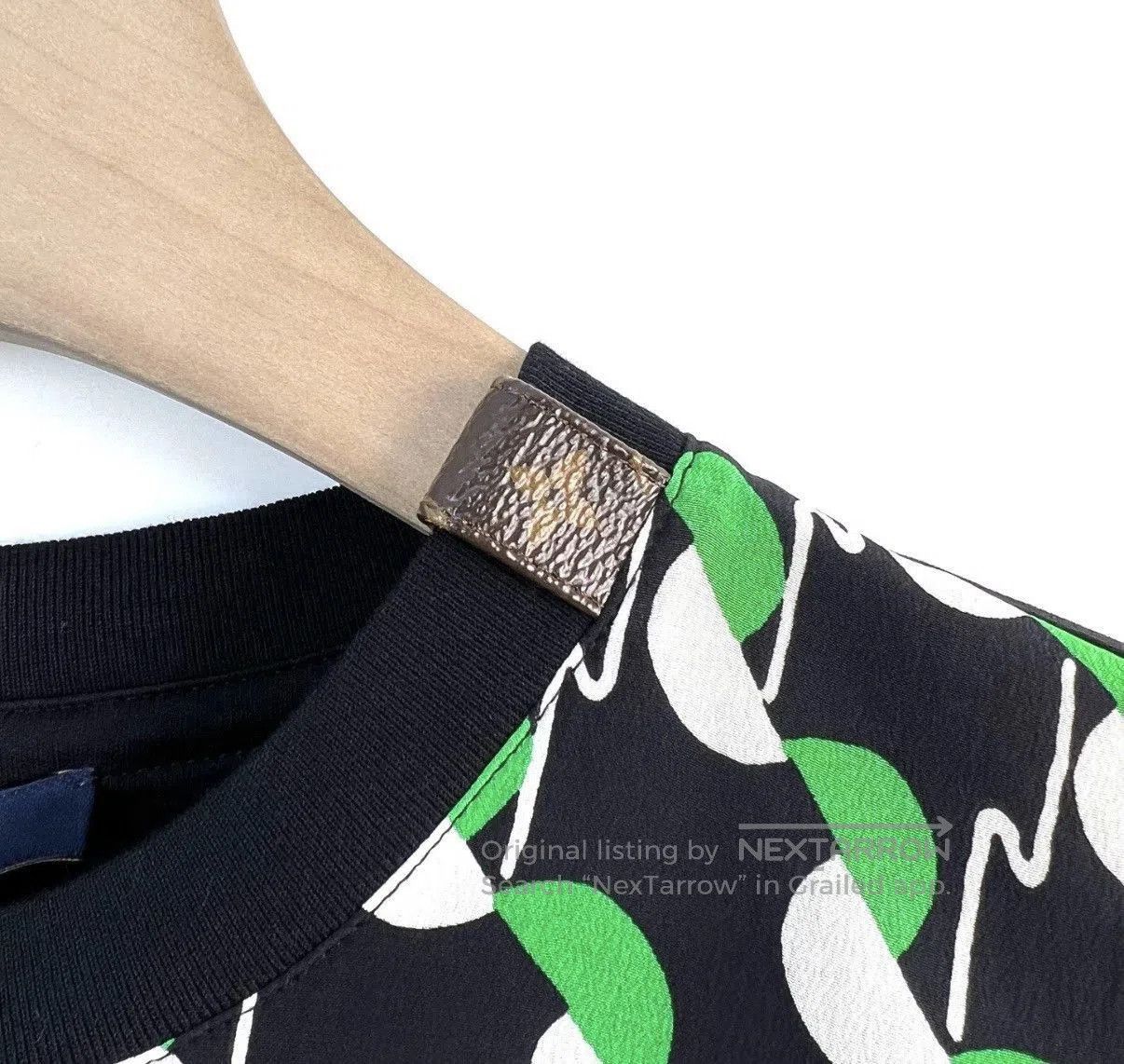 Louis Vuitton Black Short-Sleeve Patterned T-Shirt. Size US S / EU 44-46 / 1 - 4 Thumbnail