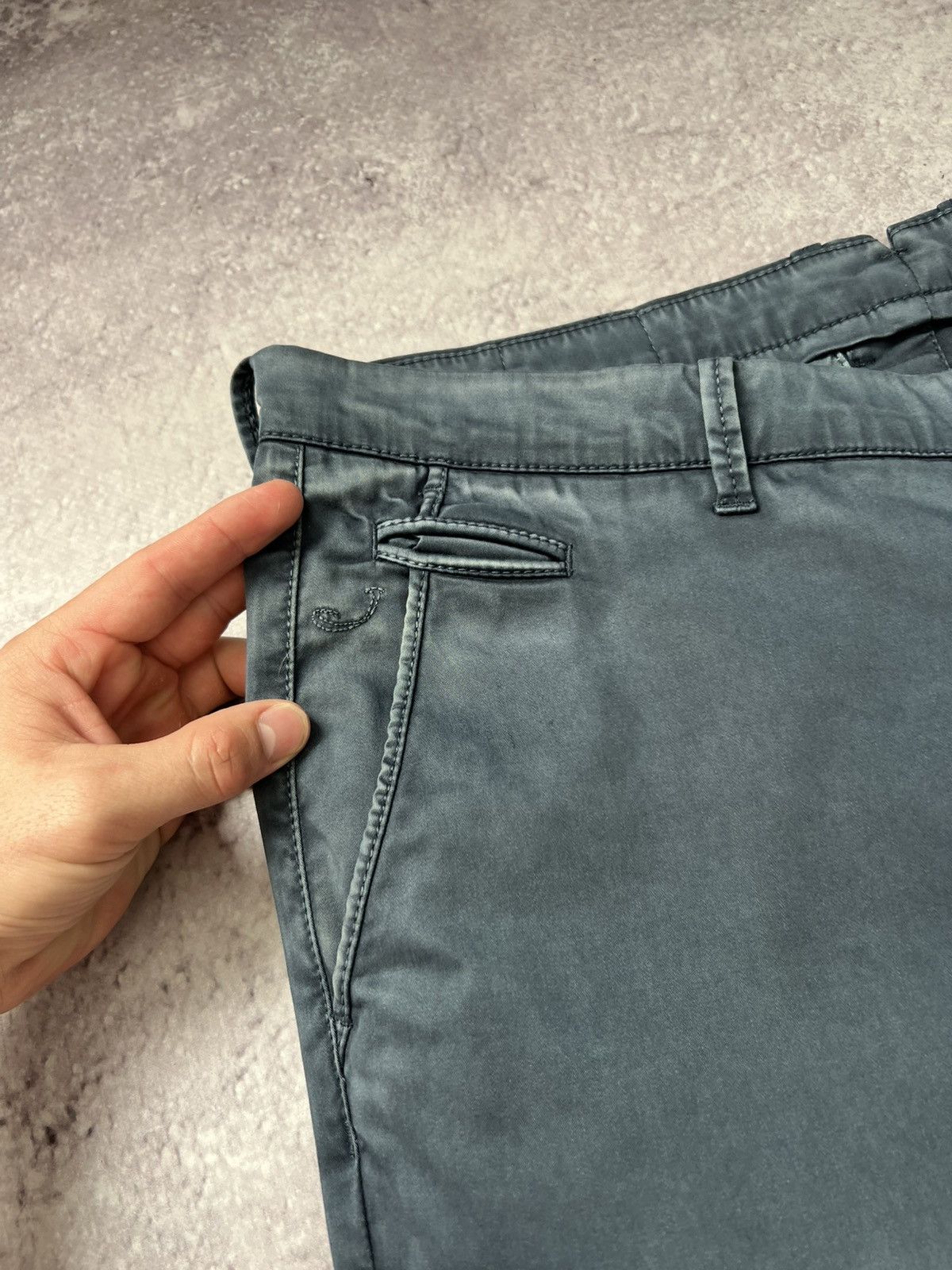 Jacob Cohen Academy Men’s Chino Pants Cotton Stretch Size 37