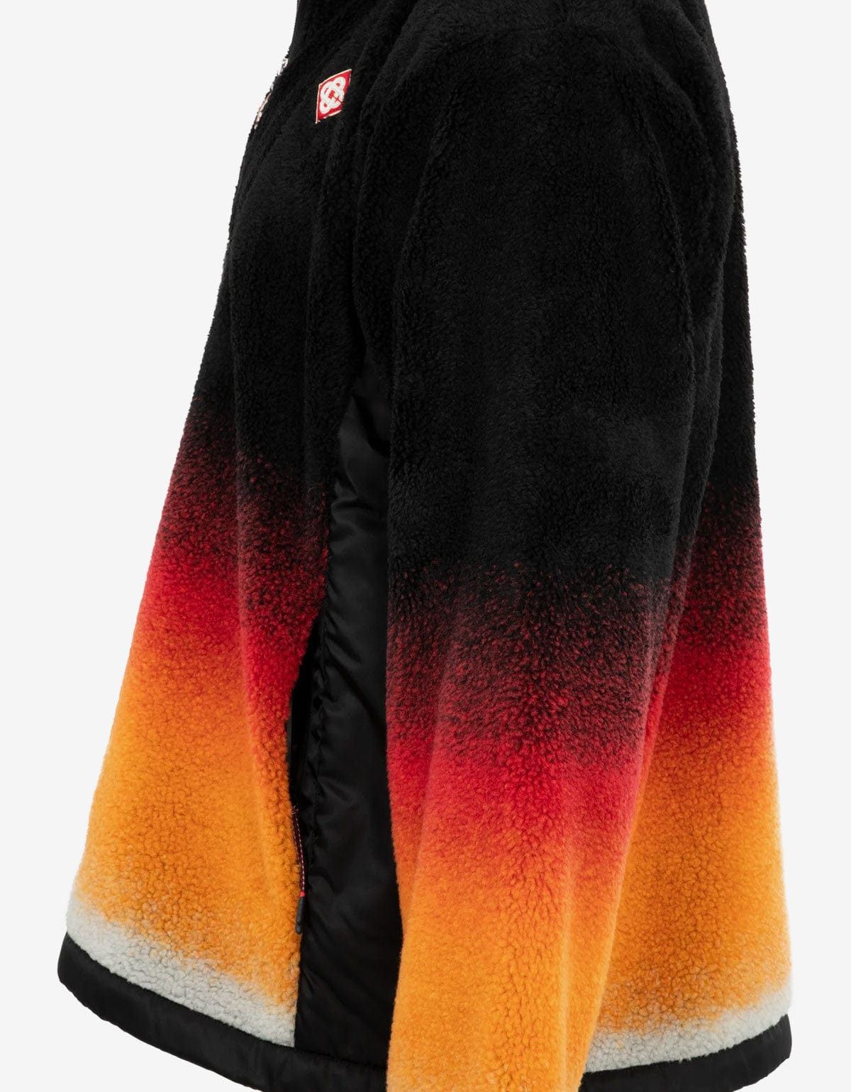 Casablanca Casablanca Black Gradient Fleece Jacket Size US S / EU 44-46 / 1 - 5 Thumbnail