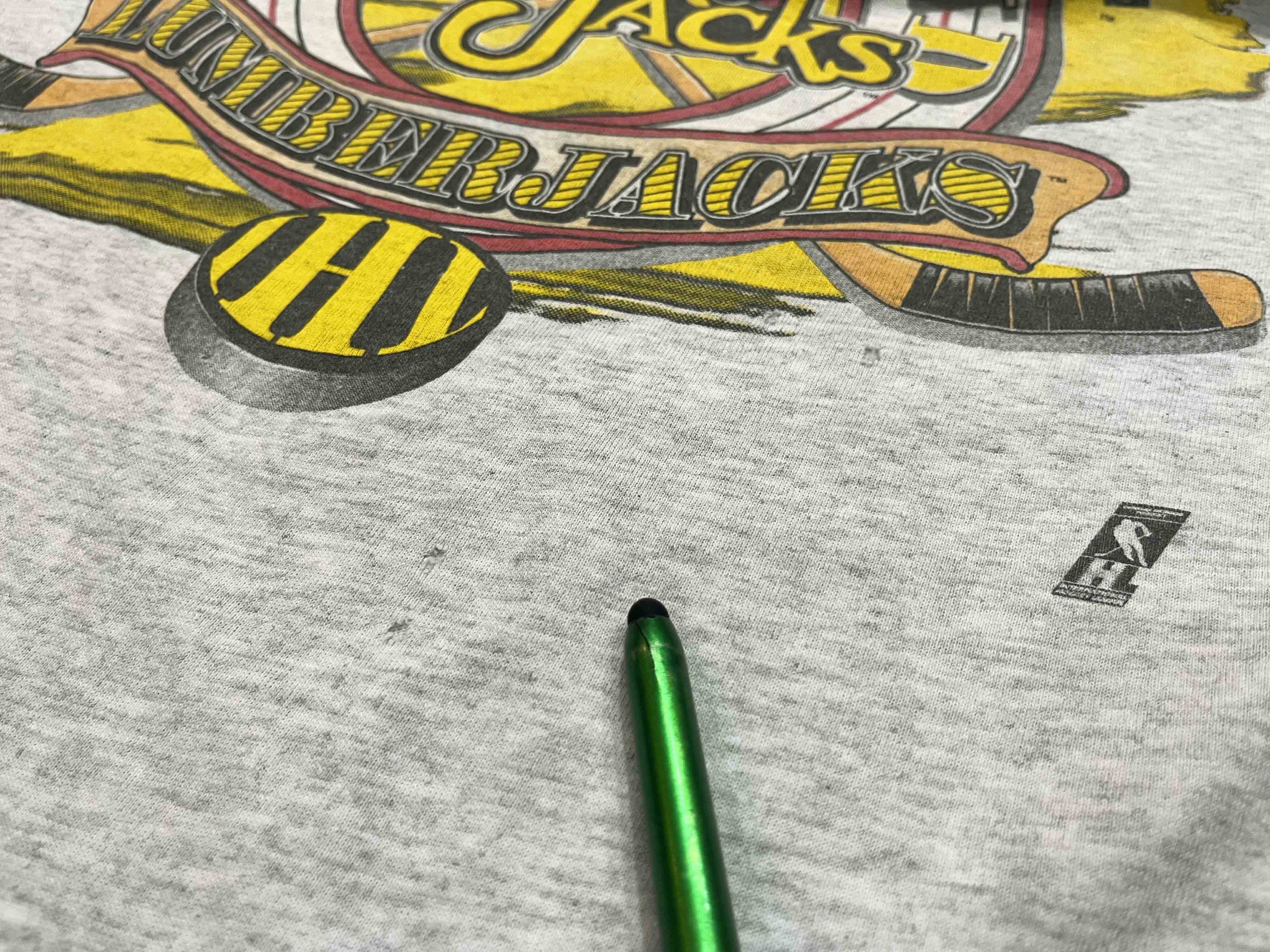 Vintage Vintage Cleveland Lumberjacks IHL Minor Hockey T-Shirt Size US XL / EU 56 / 4 - 8 Thumbnail