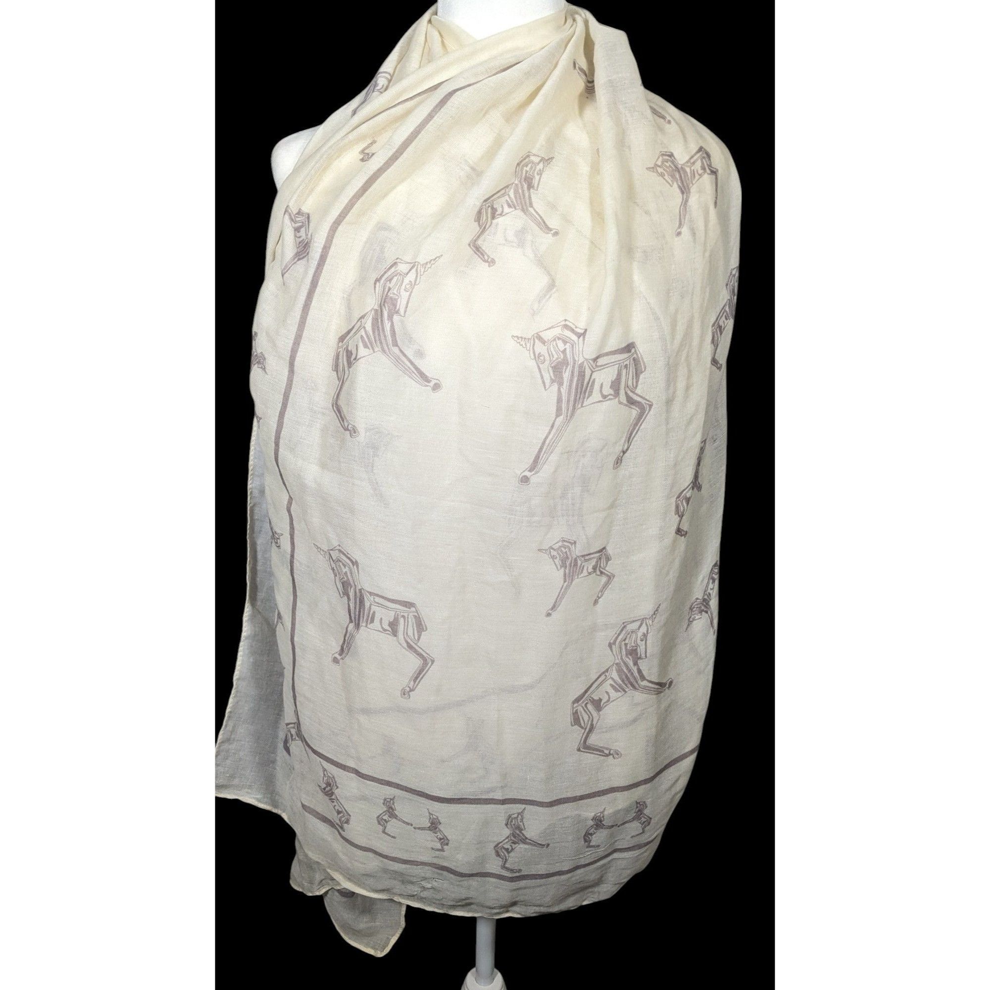 Other Max Bisjoux Magix The Unicorn Lightweight Scarf Size ONE SIZE - 7 Thumbnail