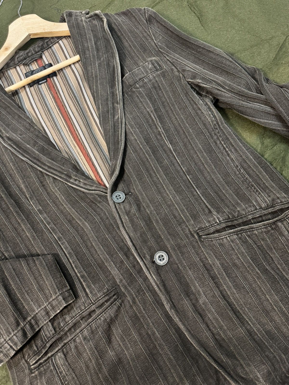 Mossimo Mossimo blazer stripe brown Size M / US 6-8 / IT 42-44 - 5 Thumbnail