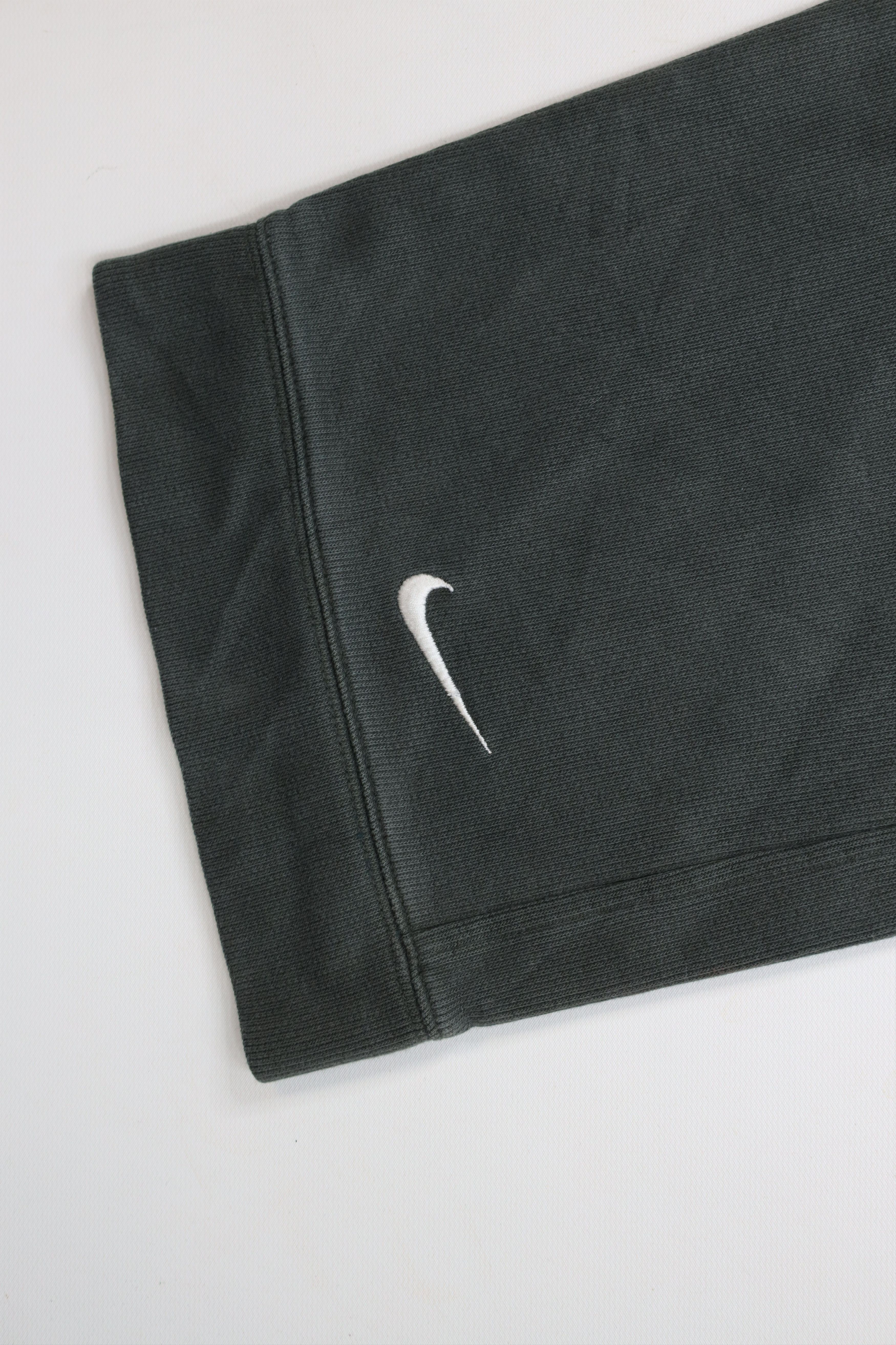 Nike × Vintage Vintage 90s Y2K Nike Mini Swoosh Ribbed Knit Capris Pant Size 22" - 5 Thumbnail