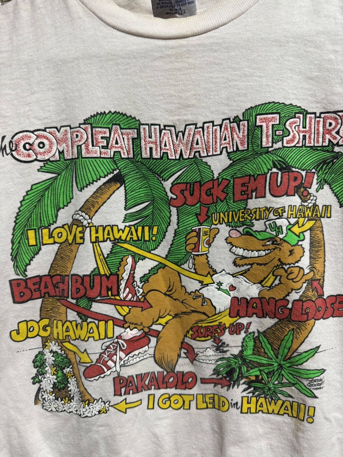 Designer × Vintage Vintage hawaian t shirt adidas shoes Size US M / EU 48-50 / 2 - 5 Thumbnail