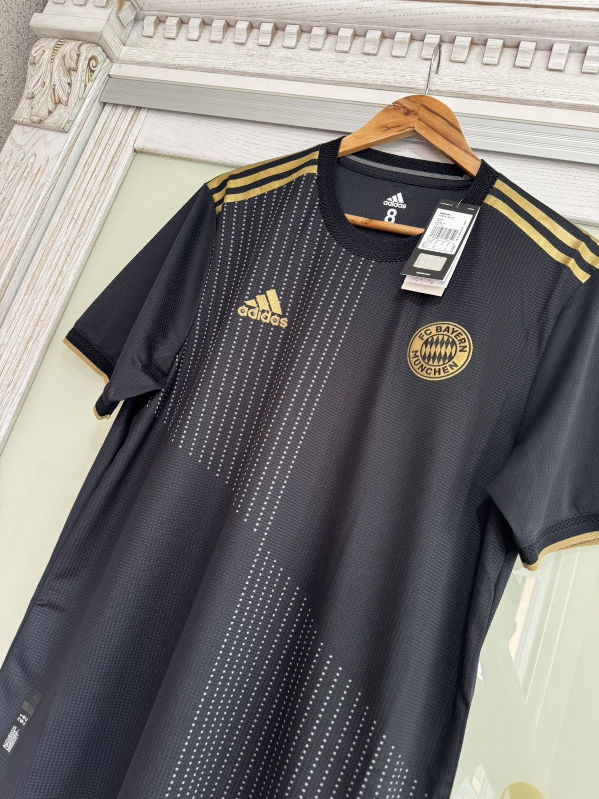 Adidas Bayern Munich 2021-2022 Away Player Issue Soccer Jersey Kit Size US XL / EU 56 / 4 - 6 Thumbnail