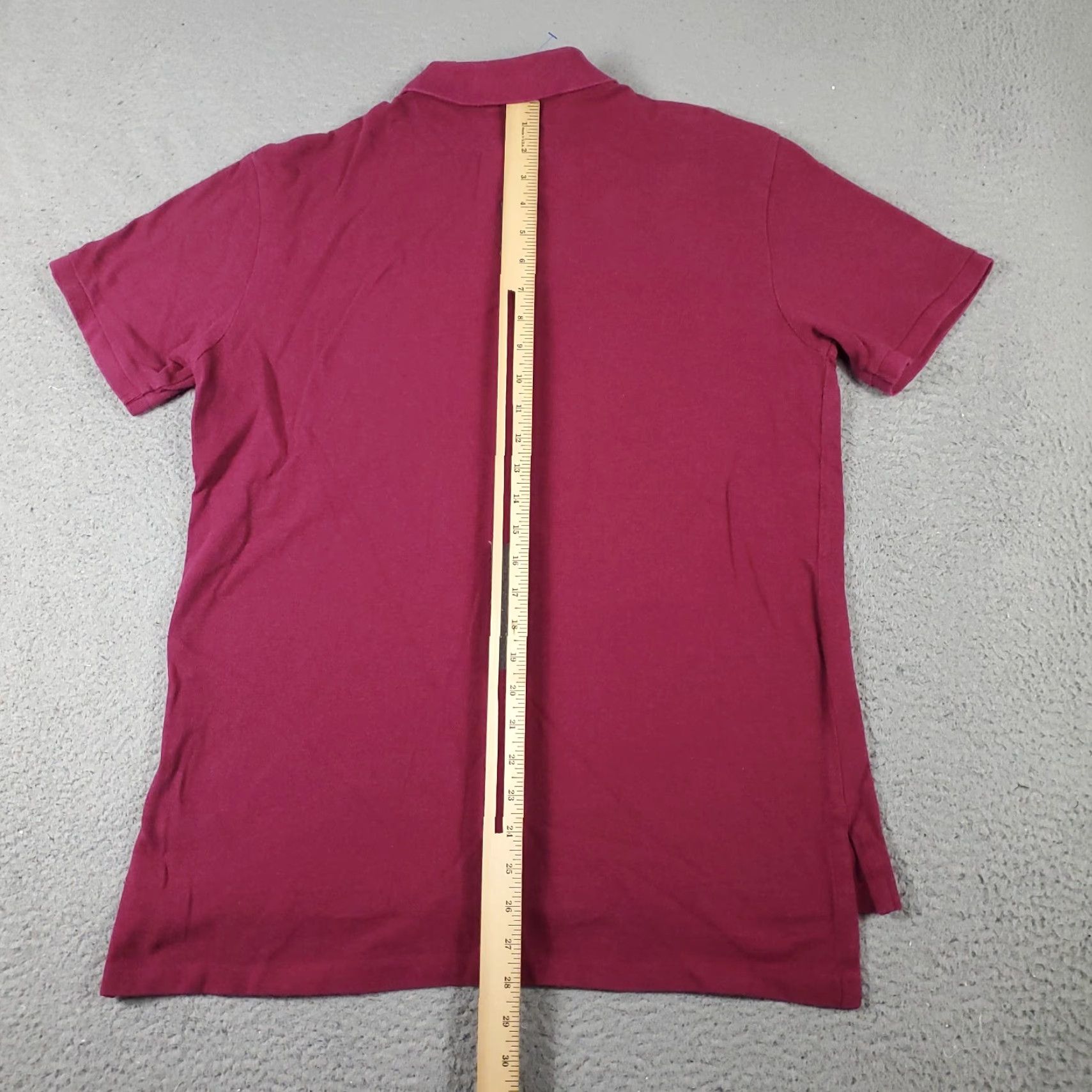 Ralph Lauren VINTAGE Ralph Lauren Polo Shirt Mens Large Magenta Pony Casual Short Sleeve Size US L / EU 52-54 / 3 - 4 Thumbnail