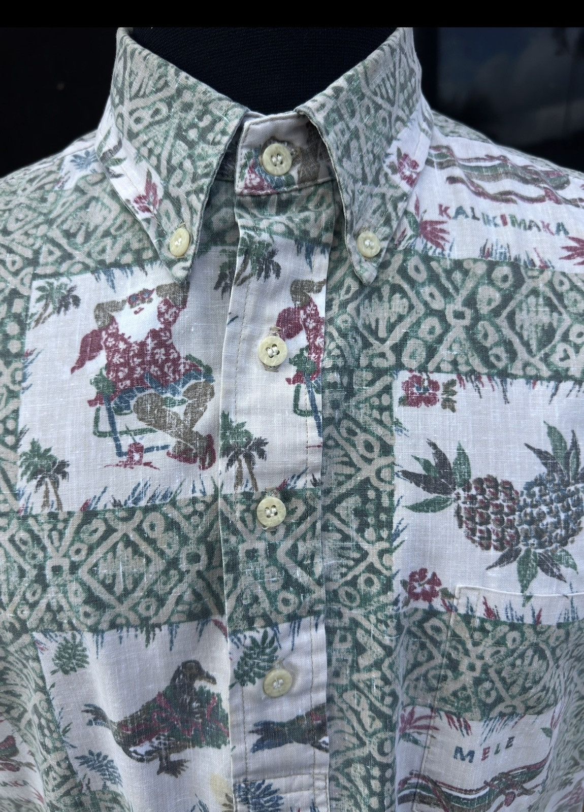Reyn Spooner PreOwned Reyn Spooner Mele Kalikimaka Christmas Men's L Size US L / EU 52-54 / 3 - 3 Thumbnail