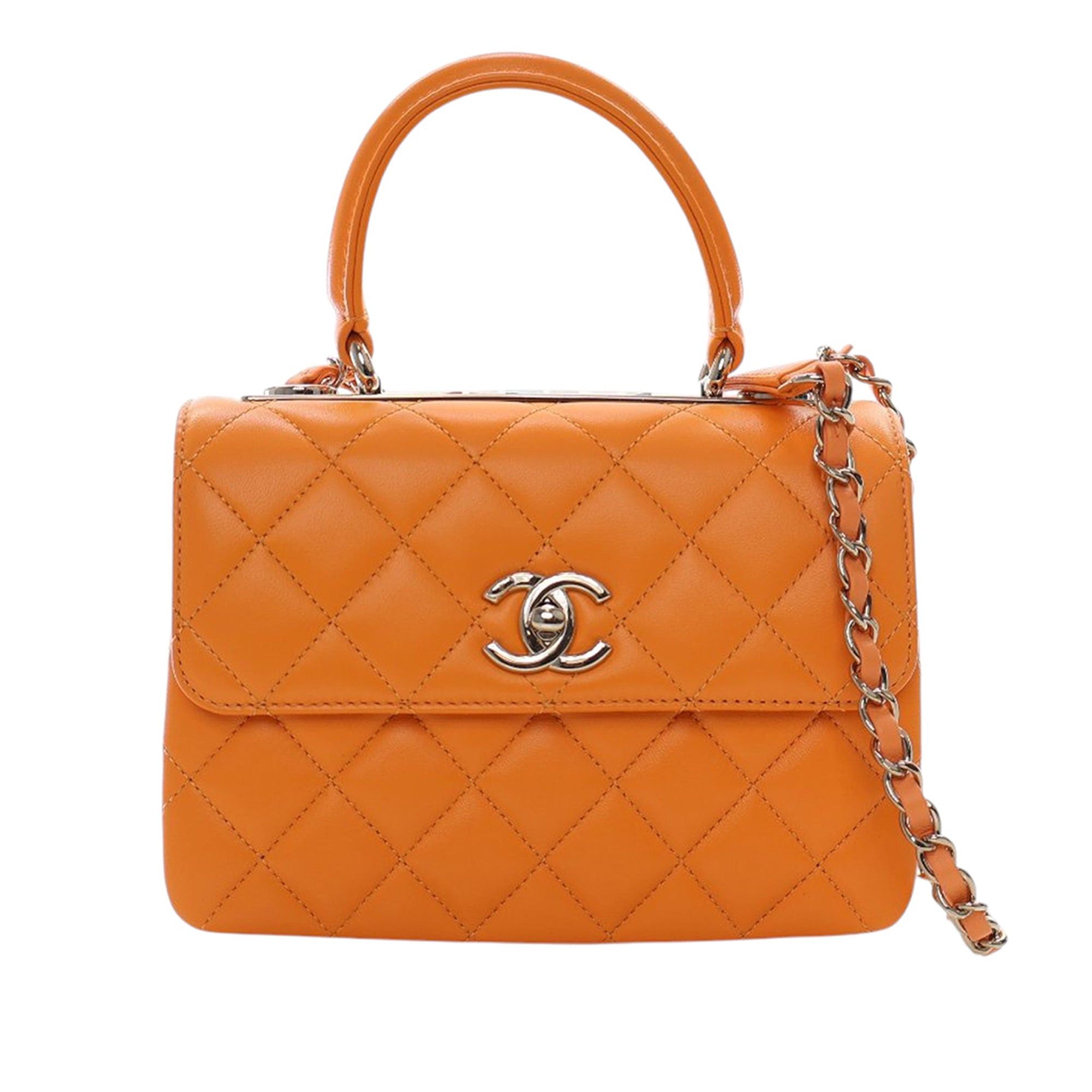 Chanel Mini Quilted Lambskin Trendy CC Top Handle Flap Size ONE SIZE - 1 Thumbnail