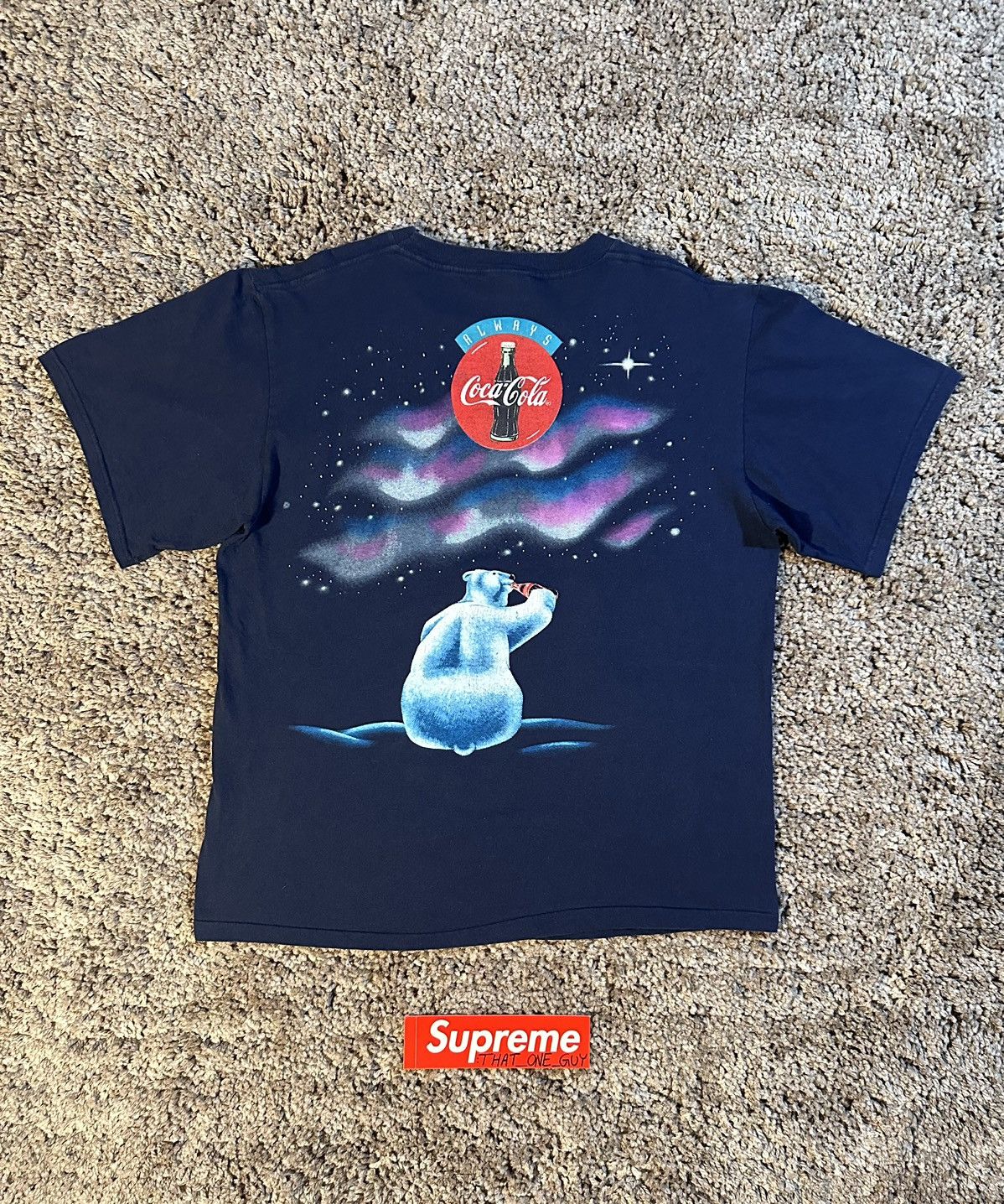 Coca Cola × Vintage Coca-cola Polar Bears Coke Shirt XL 1994 Vintage Size US XL / EU 56 / 4 - 2 Thumbnail