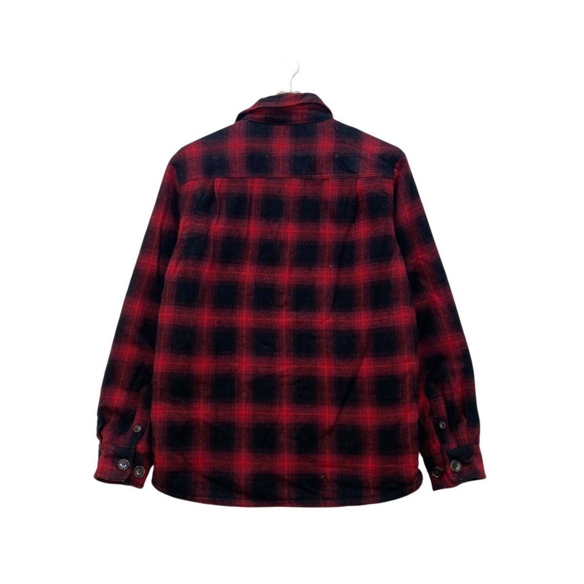 Flannel Vintage Restovation Flanel Shadow Plaid Shirt Jacket Size US M / EU 48-50 / 2 - 2 Thumbnail