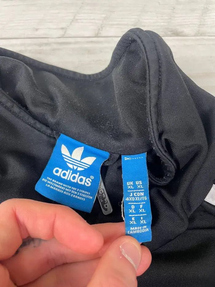 Adidas Vintage Adidas Track Jacket 00s Balenciaga Style Y2K Size US XL / EU 56 / 4 - 9 Thumbnail