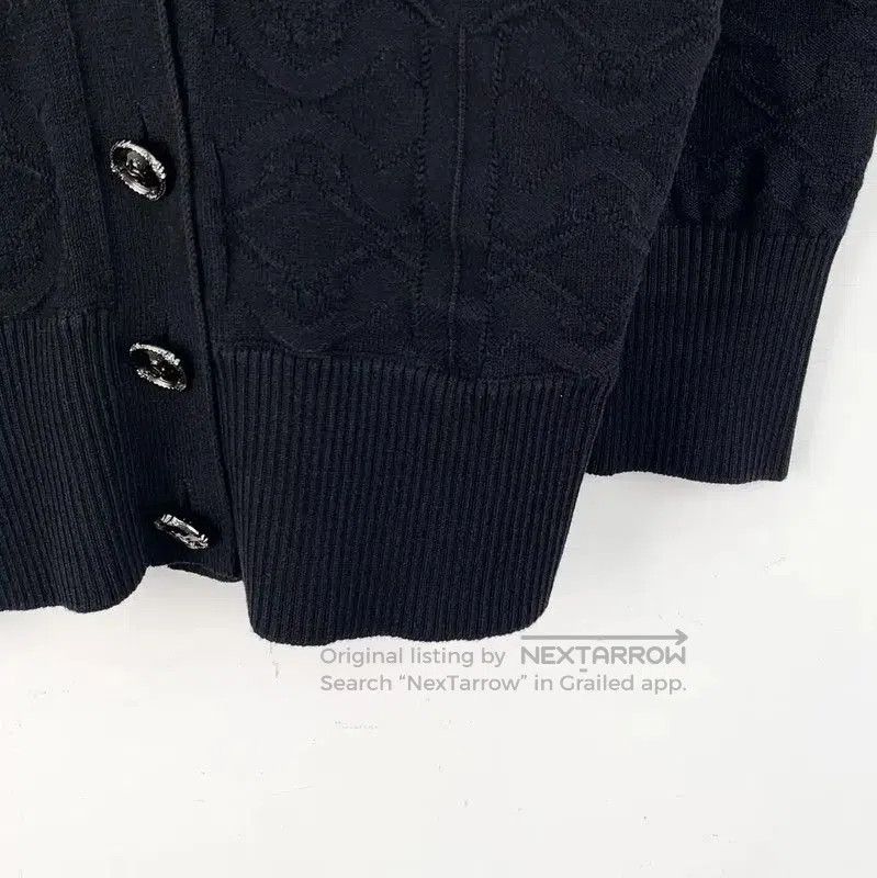 Chanel Chanel Black Cotton Women's Cardigan . Size XXS / US 00 / IT 34 - 4 Thumbnail