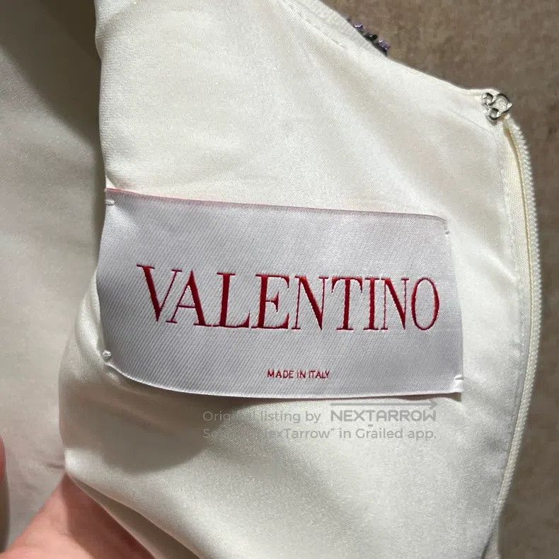 Valentino Valentino Rhinestone Fruit Dress/ Size S / US 4 / IT 40 - 3 Thumbnail