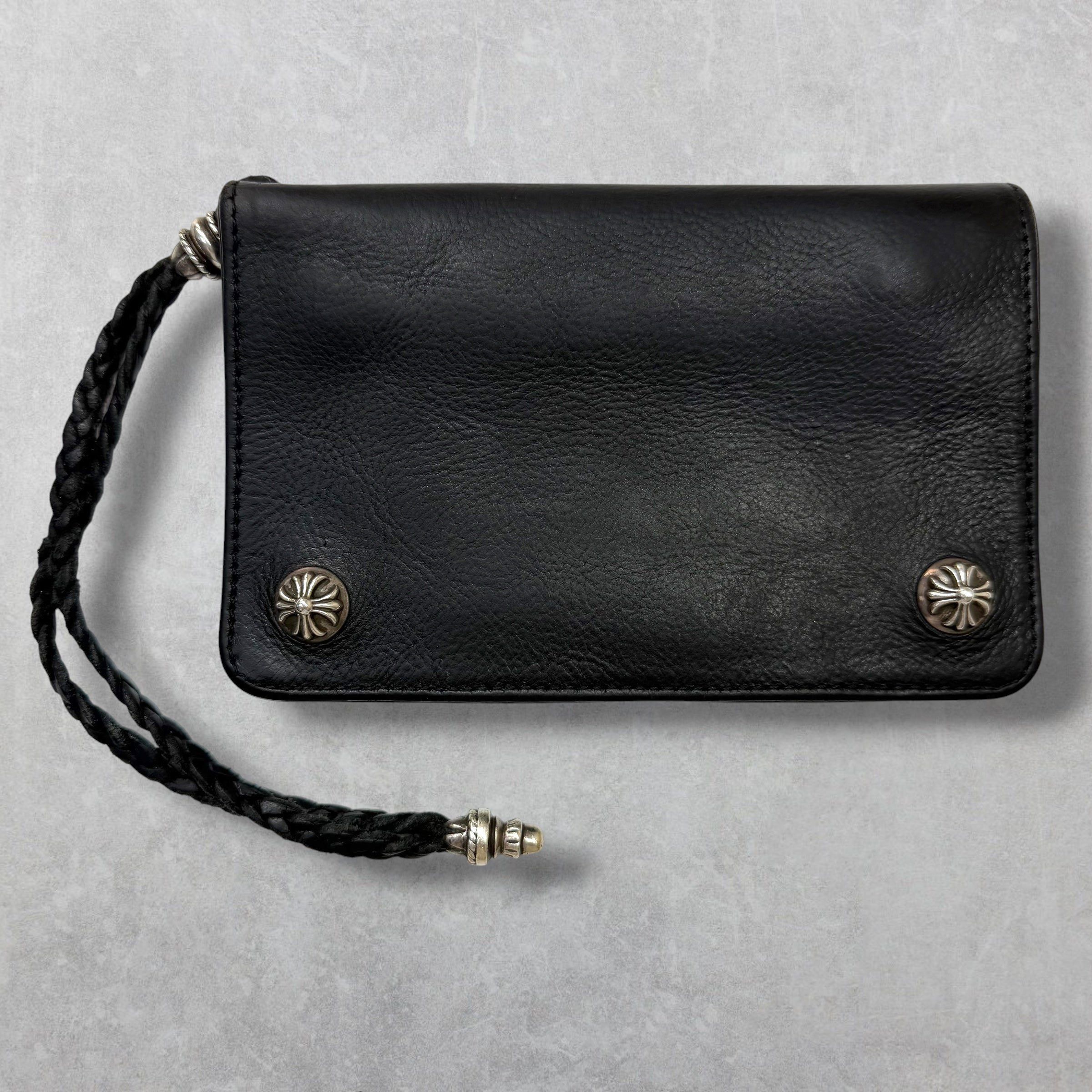 Chrome Hearts Chrome Hearts 2 Zip Crossball Wallet w/ Strap Size ONE SIZE - 1 Thumbnail