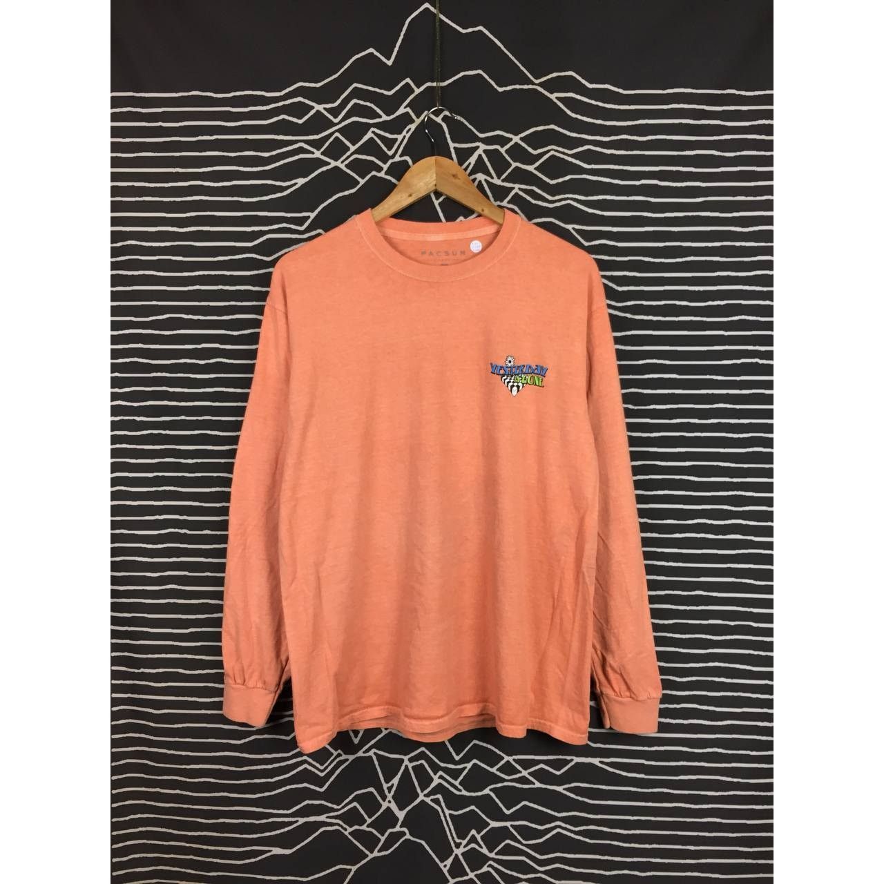 Pacsun × Vintage Pacsun Los Angeles Yesterday Is Gone Graphic Longsleeve Tee Size US M / EU 48-50 / 2 - 9 Thumbnail
