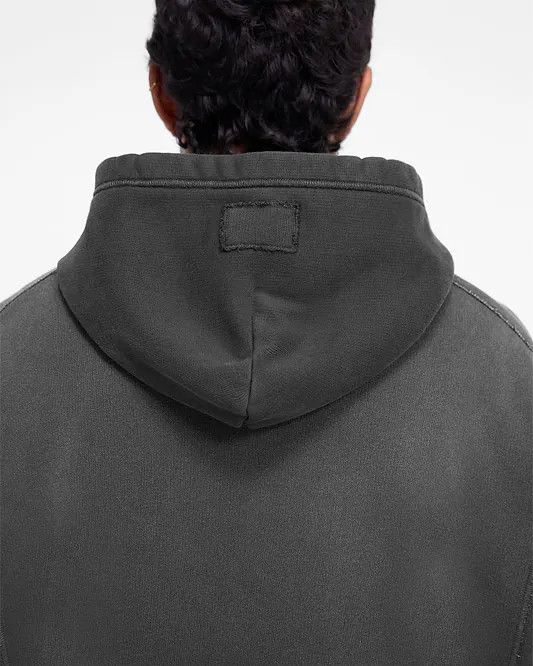 Represent Clo. Stepped Hem Hoodie - Stained Black - S / Stained Black Size US S / EU 44-46 / 1 - 4 Thumbnail