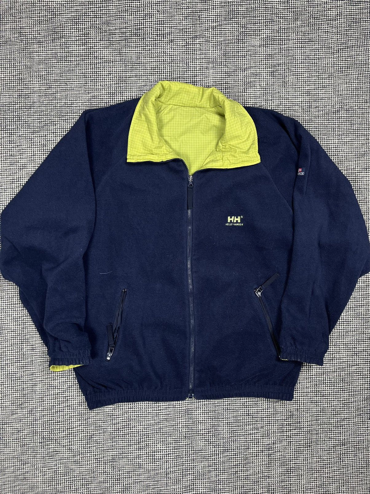 Helly Hansen × Vintage vintage 90s reversible Helly Hansen fleece jacket y2k rave Size US L / EU 52-54 / 3 - 3 Thumbnail